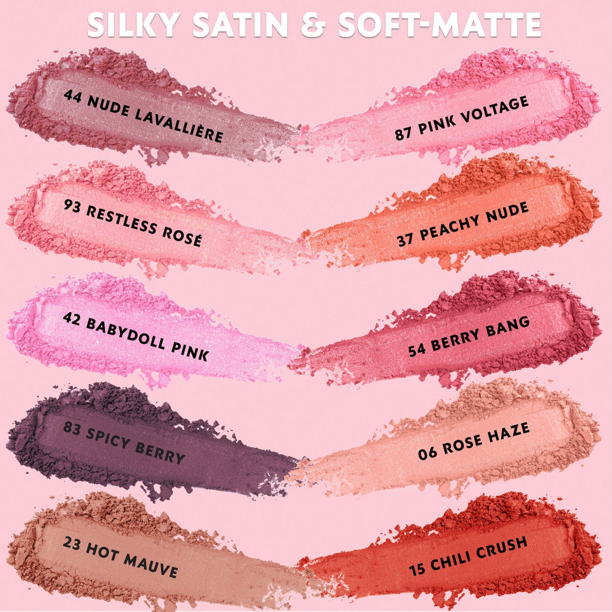 Make me Blush 24H Biuldable Blurring Powder Blush YSL- 06 ROSE HAZE