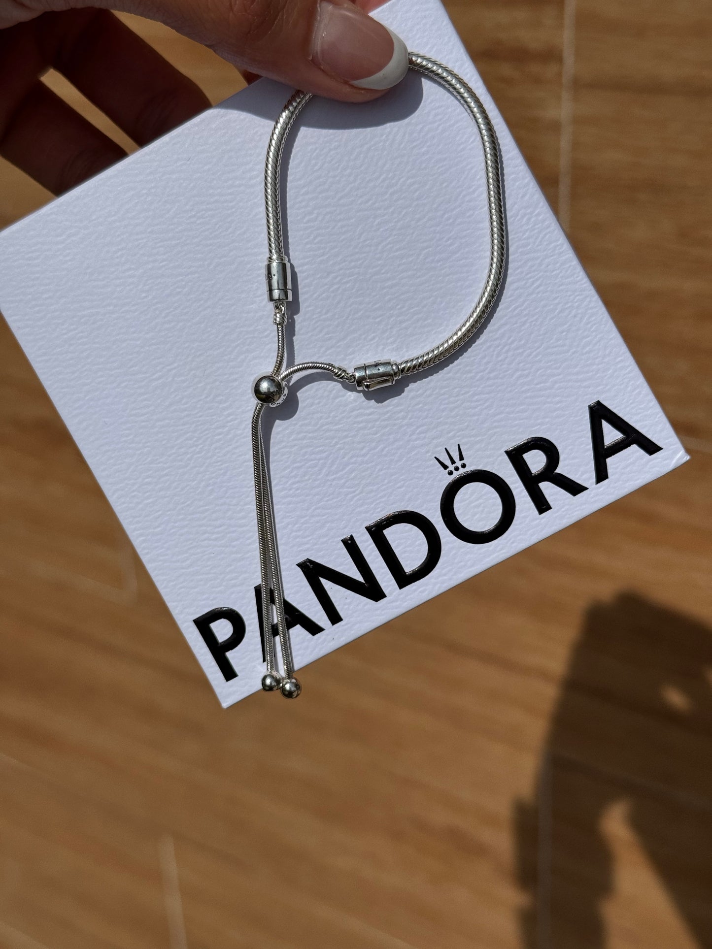 Pandora Moments Snake Chain Slider Bracelet - Unitalla