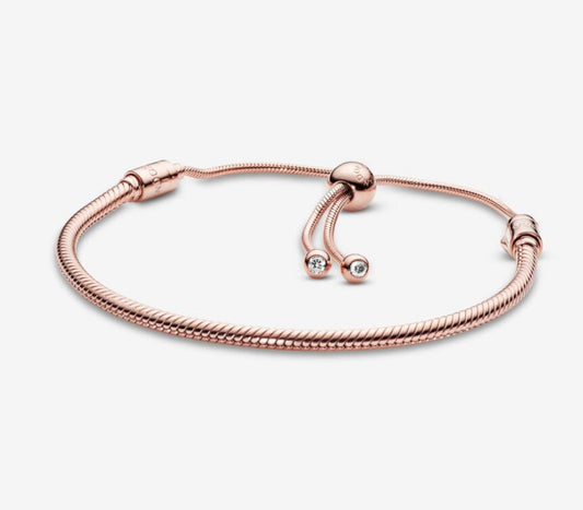 Pandora Moments Snake Chain Slider Bracelet- PREVENTA- Black Friday