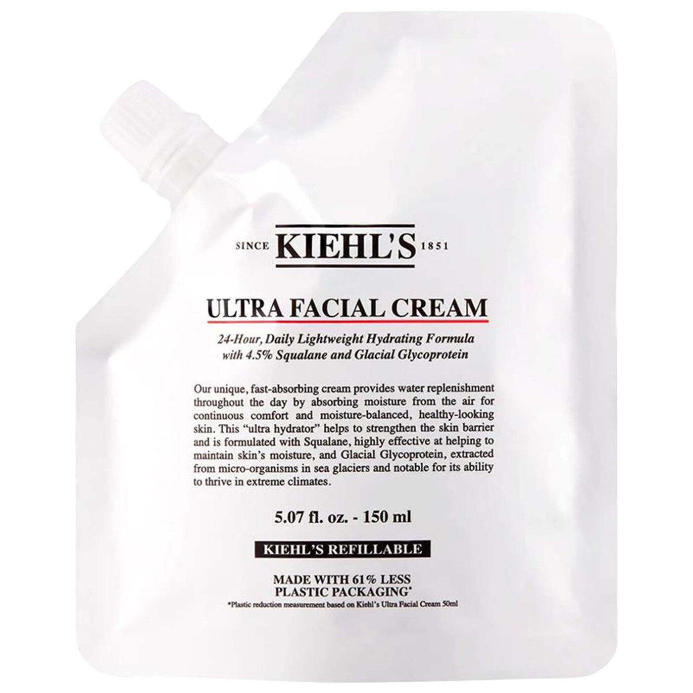 Kiehl's Since 1851- Ultra Facial Refillable Moisturizing Cream with Squalane