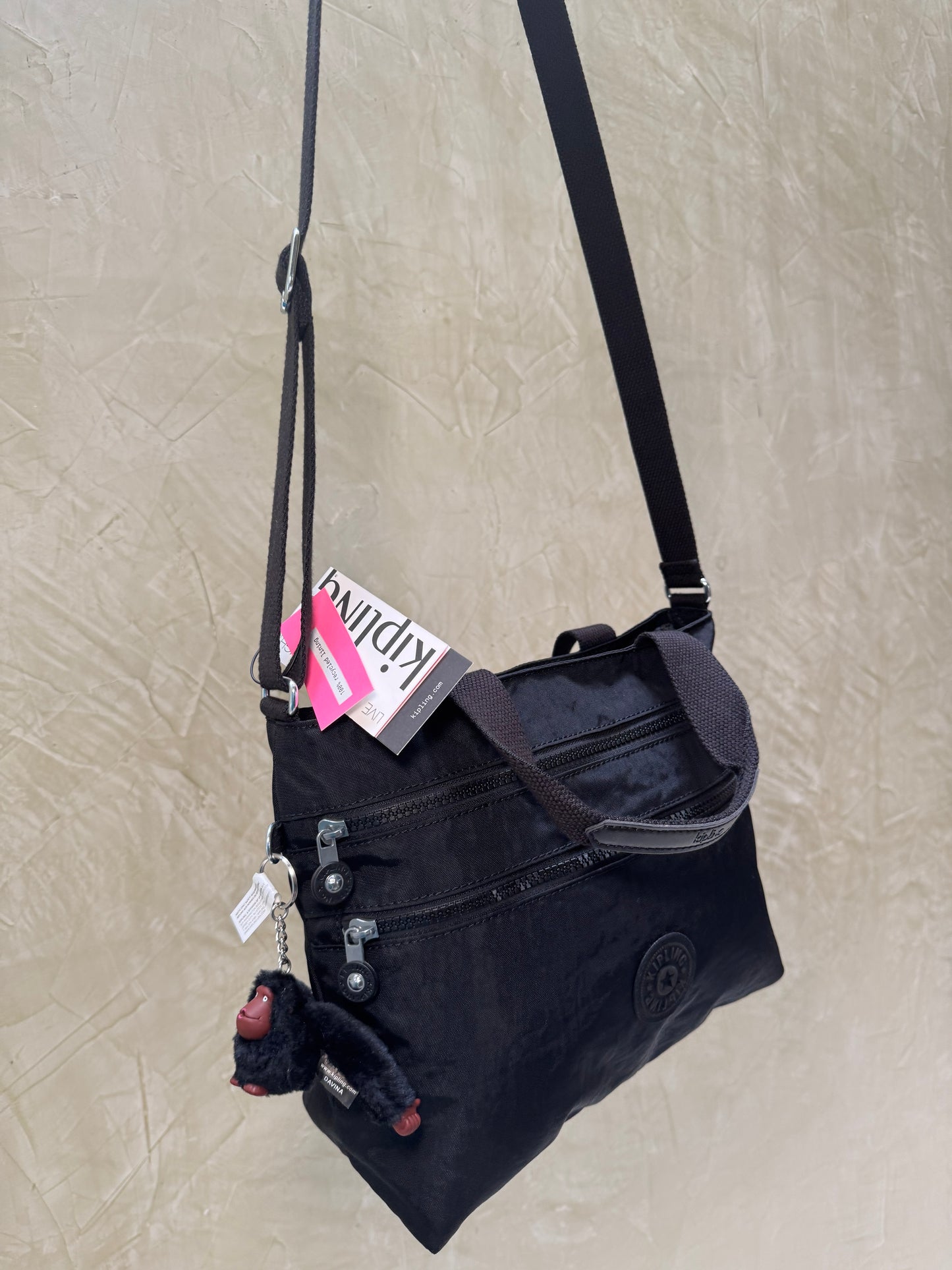 Crossbody Kipling Negra