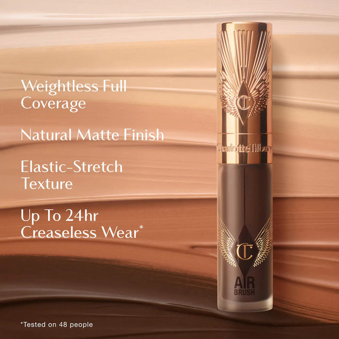 Charlotte Tilbury 
Airbrush Flawless Crease-Proof Long-Wear Blur Concealer with Hyaluronic Acid