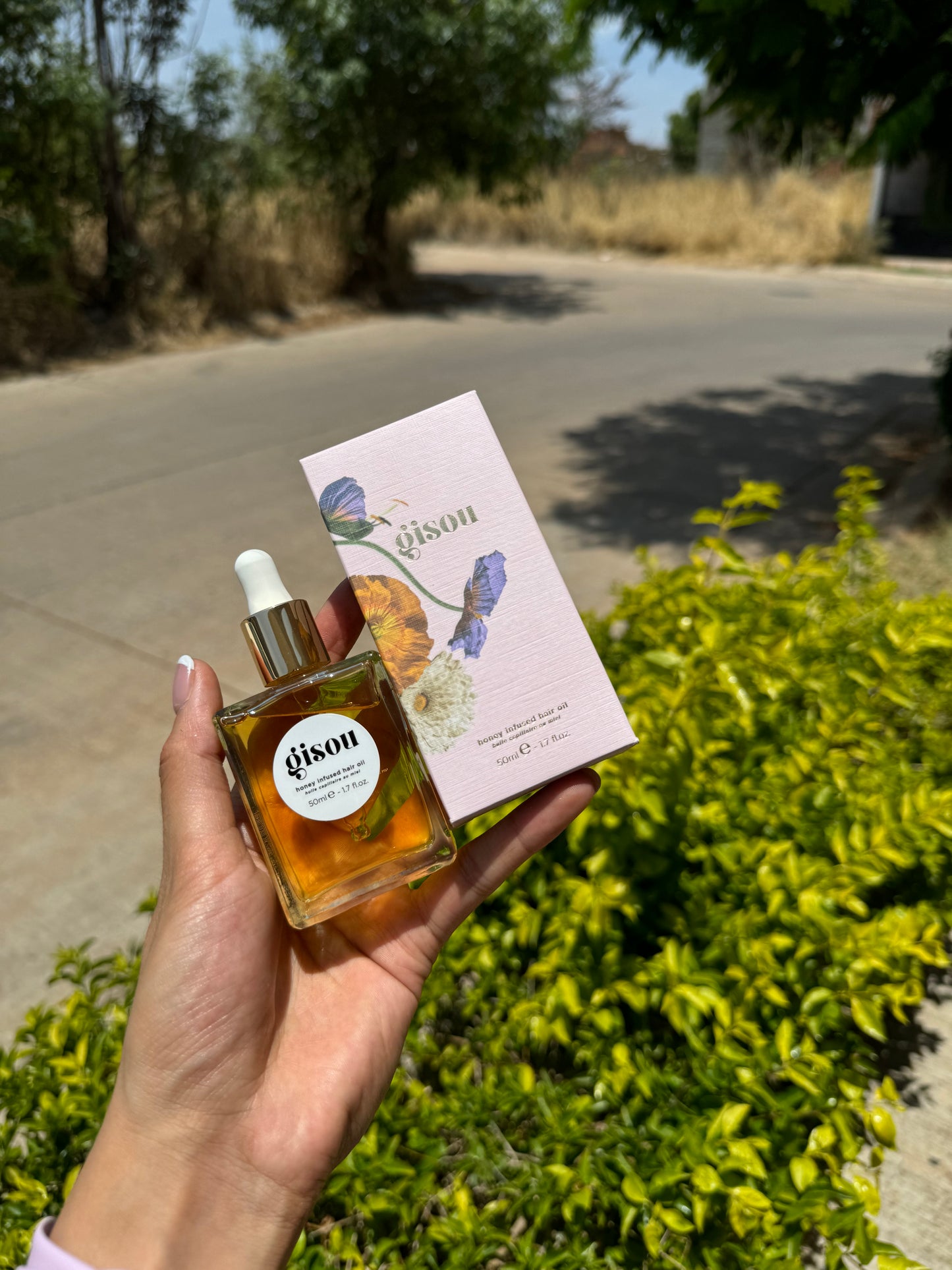 Gisou Honey Infused Hair Oil 50ml