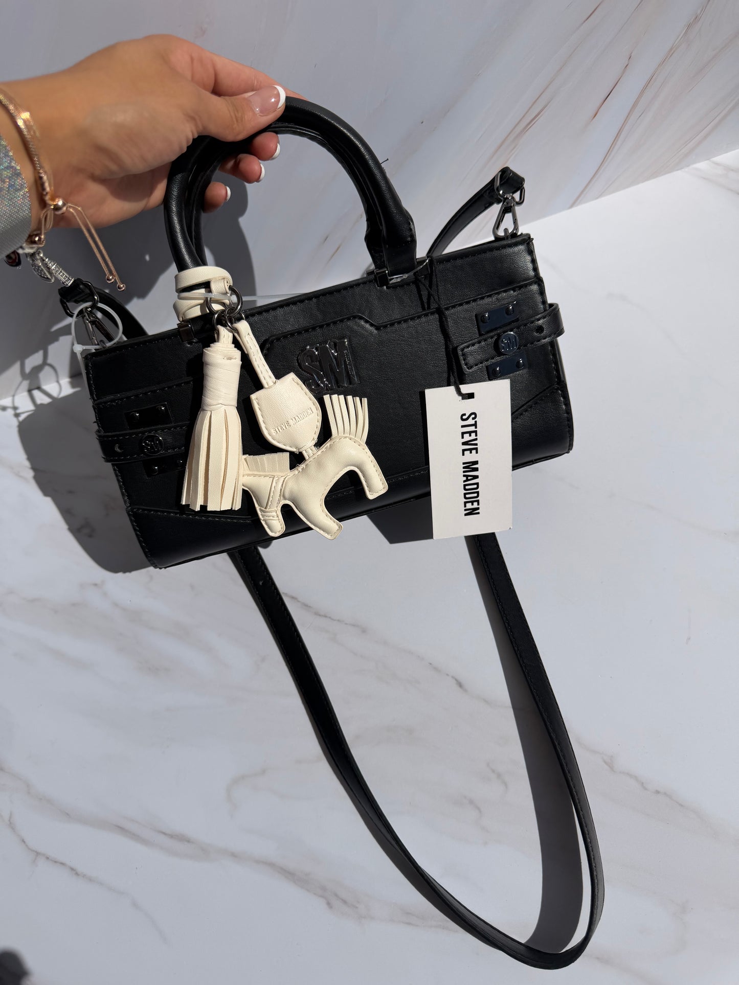 Crossbody Negra Steve Madden