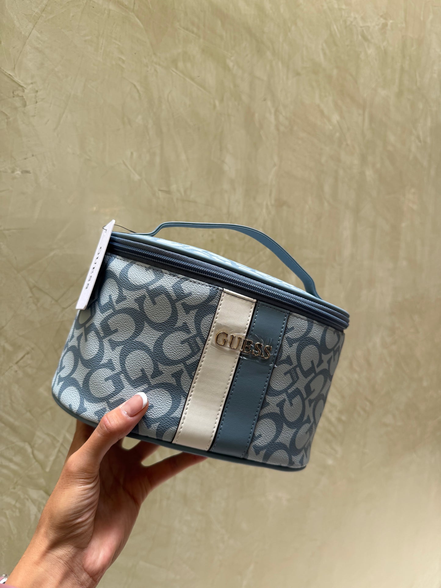Cosmetiquera GUESS Azul
