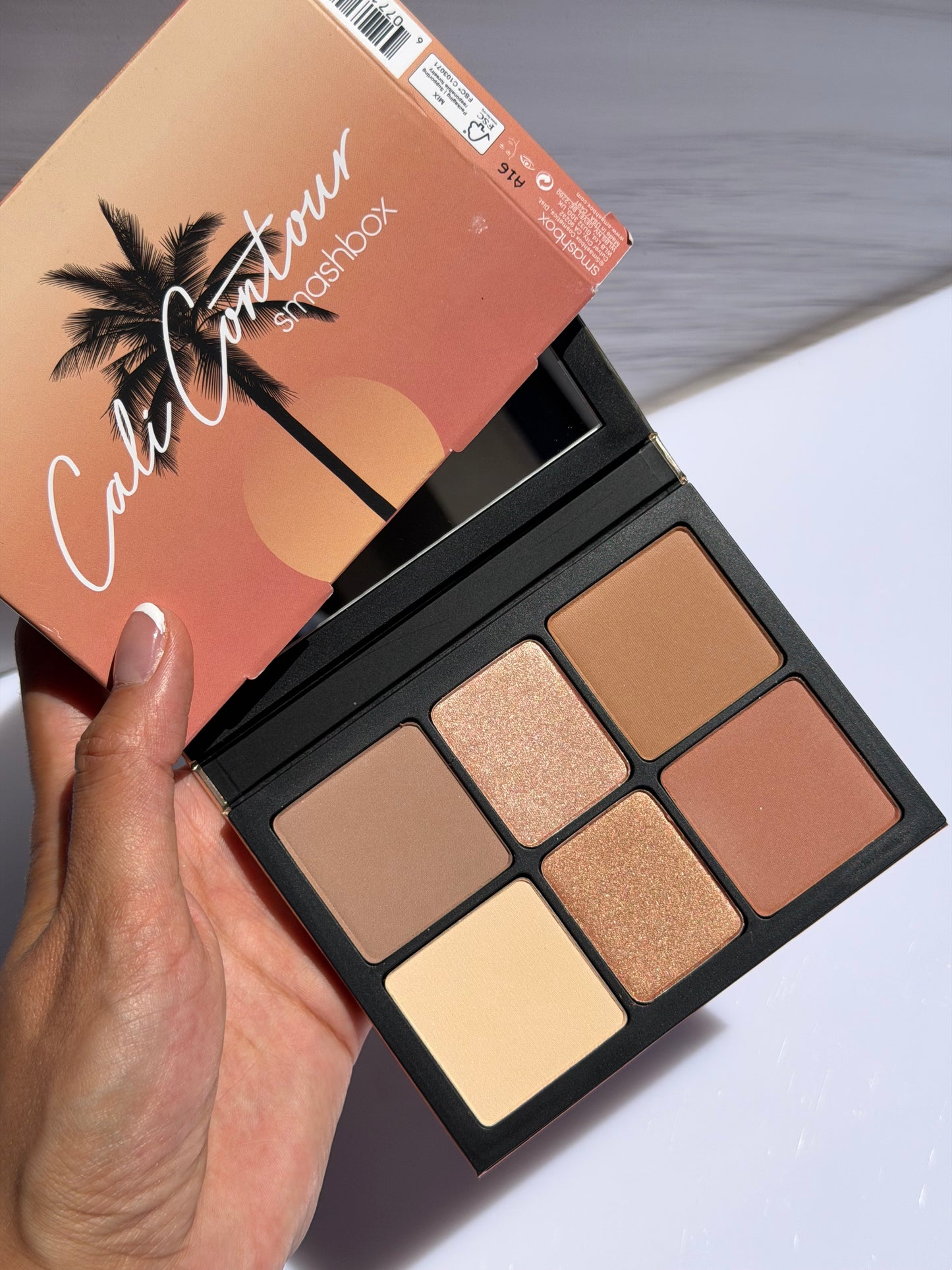 Smashbox-Cali Contour Blush, Highlighter, & Bronzer Face Palette