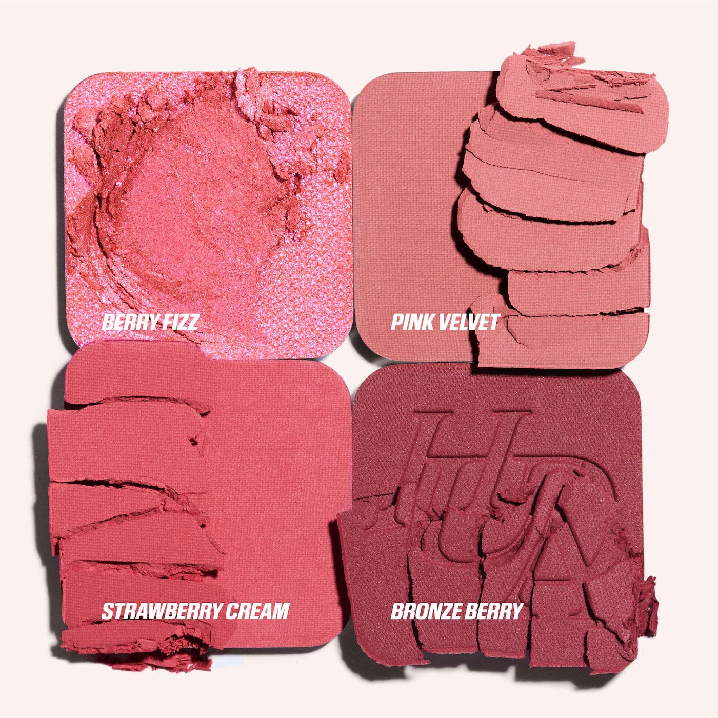HUDA BEAUTY Blush Filter Blurring Blushlighters Palette- ROSE BERRY