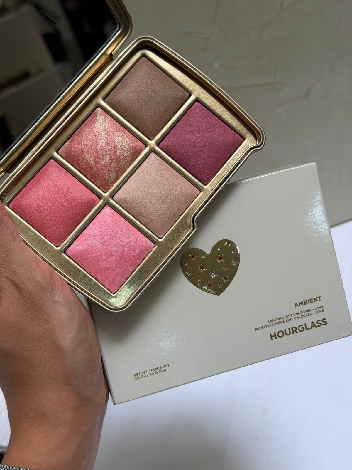 Hourglass Ambient Lighting Edit Unlocked Palette LOVE (exclusiva Sephora USA)
