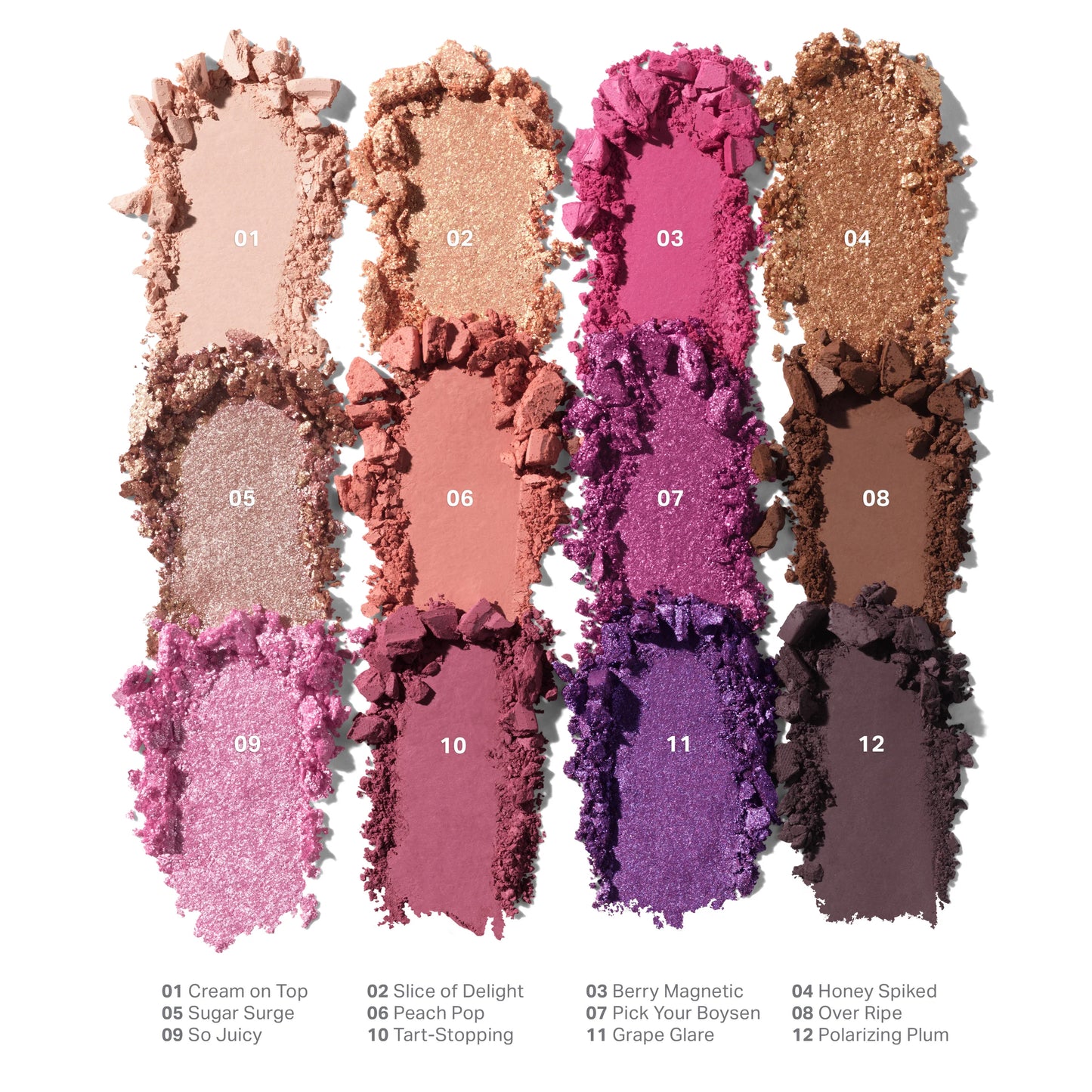 Morphe ChromaPlus 12-Pan Eyeshadow Palette- Electric Currant