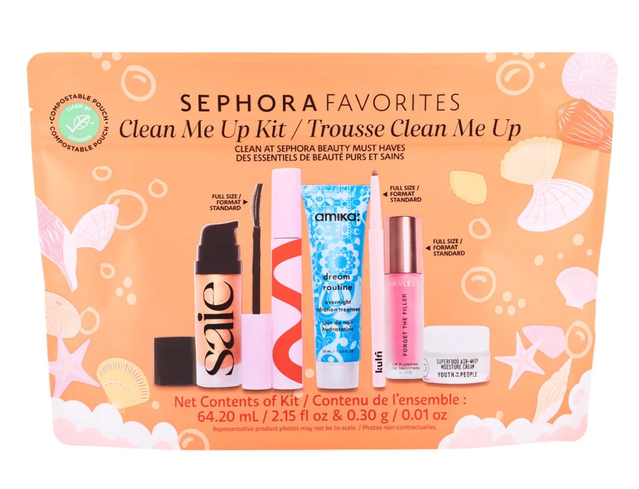 Clean Me Up Kit Sephora Favorites