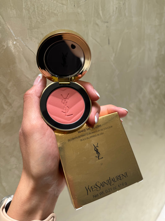 Yves Saint Laurent Make Me Blush 24H Buildable Powder Blush Tono- 37 PEACHY NUDE