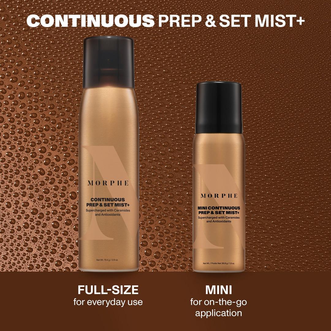 Morphe Mini Continuous Prep & Set Setting Mist+ 36.8g