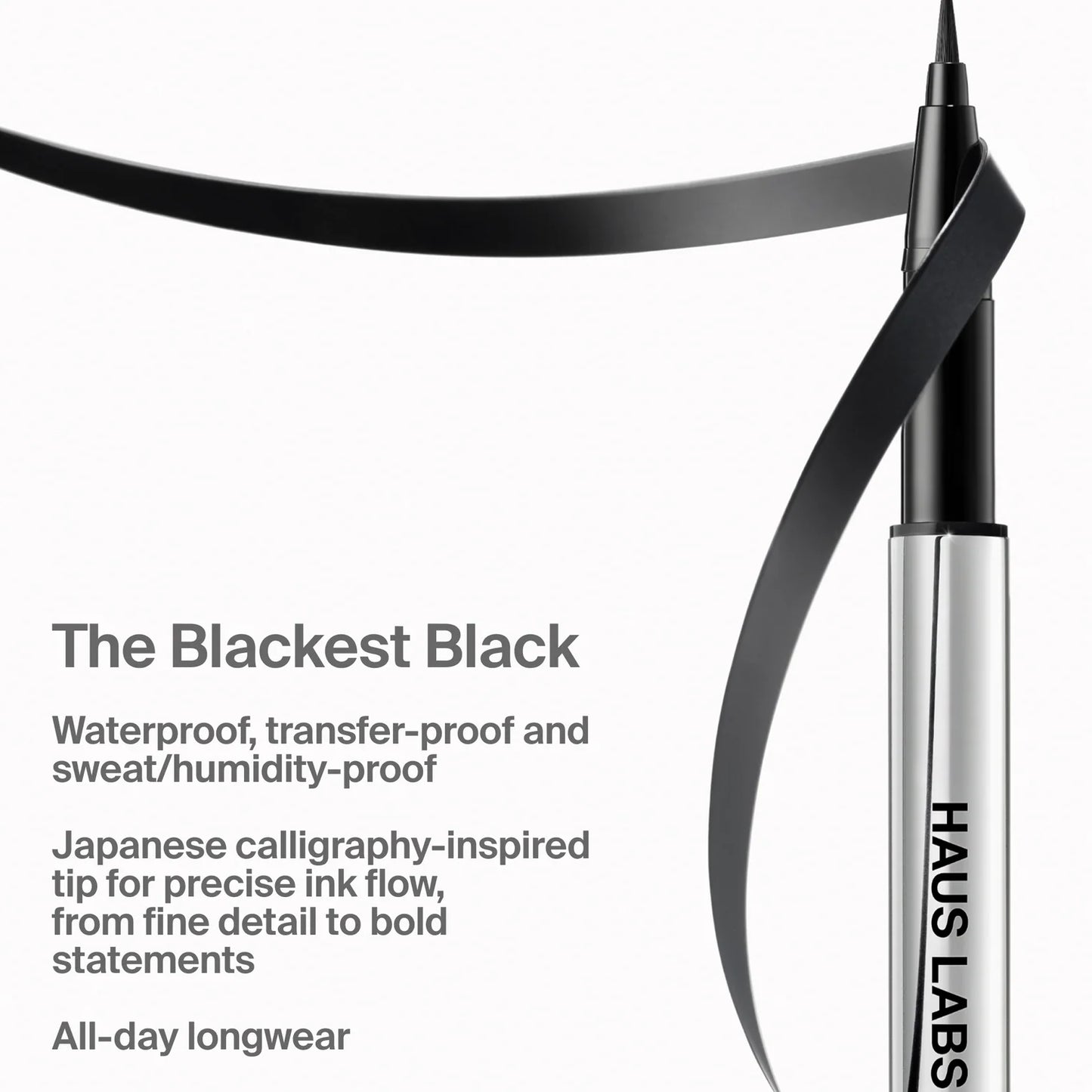 Clear Cut
Liquid Eyeliner
Tono-Black Onyx 
Matte