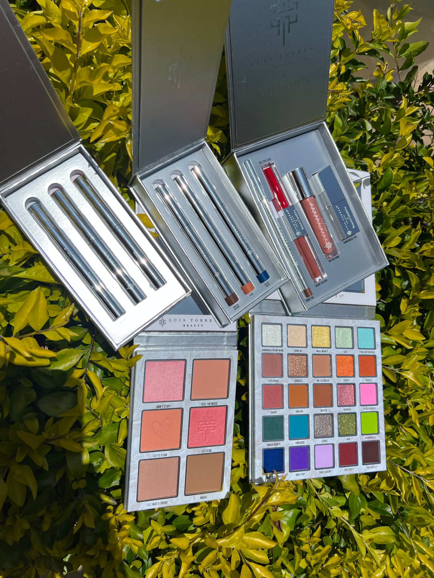 Coleccion completa SIN caja PR Luis Torres x Beauty Creations