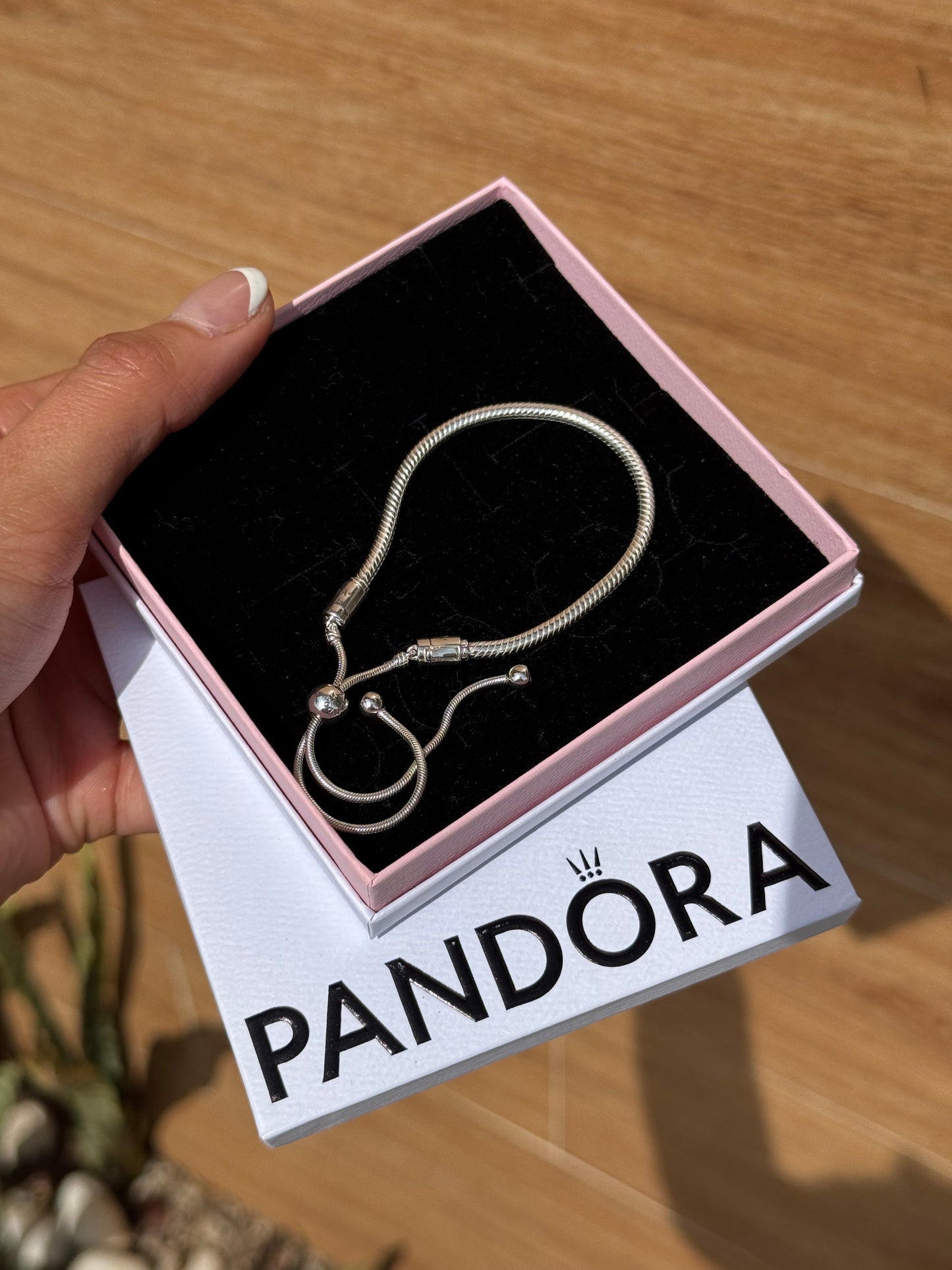 Pandora Moments Snake Chain Slider Bracelet - Unitalla