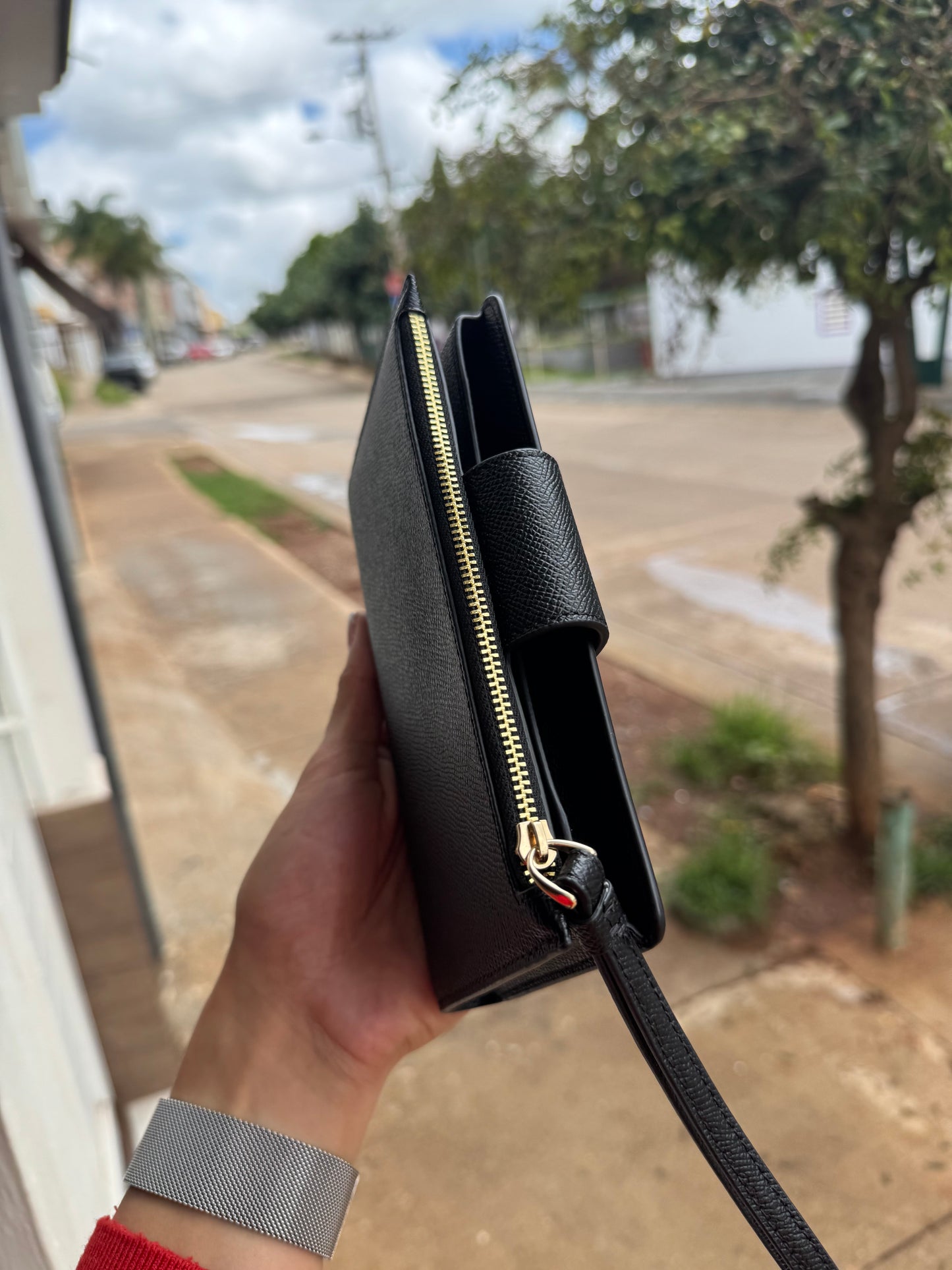 Phone Wallet COACH Black