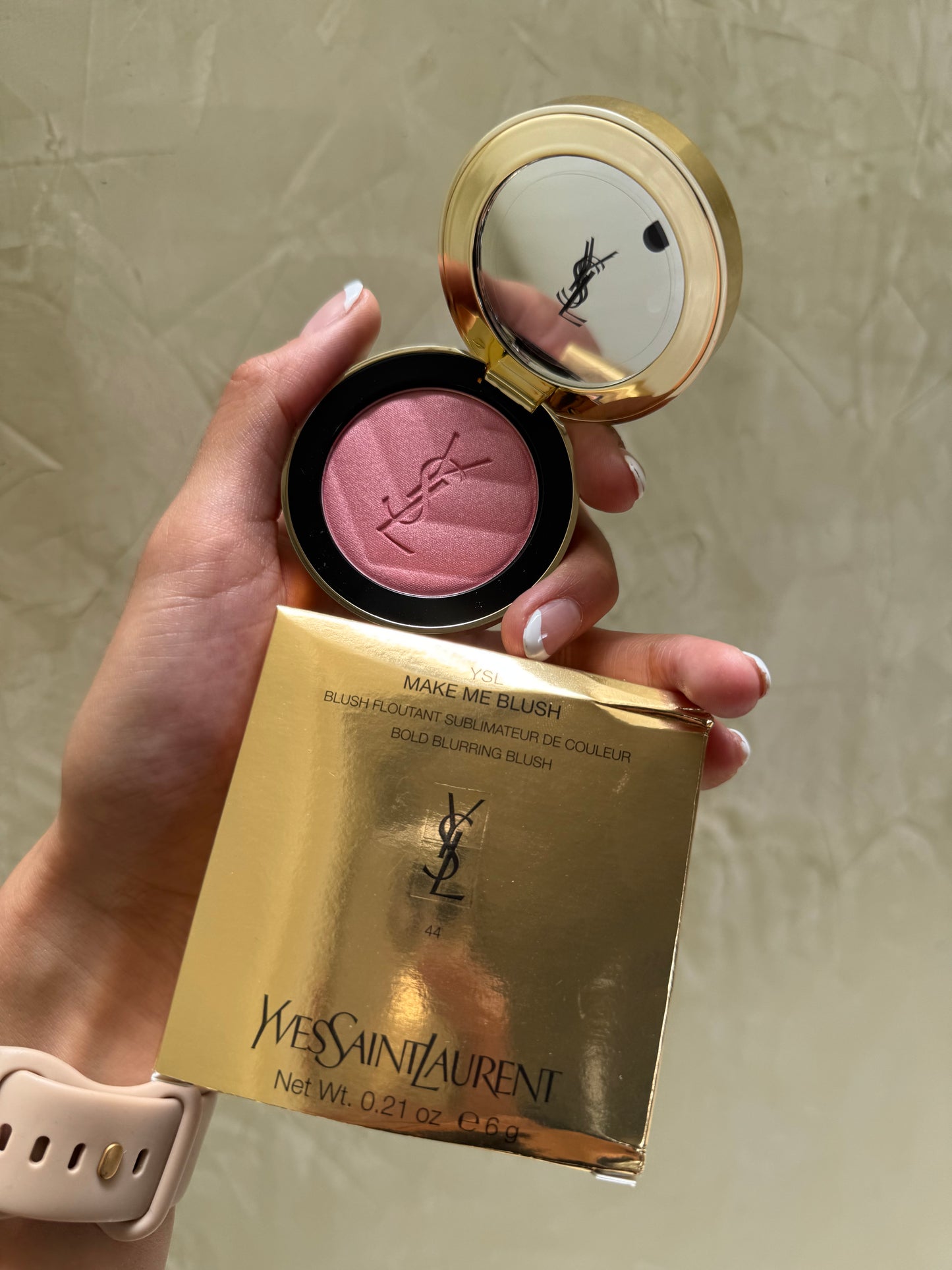 Yves Saint Laurent Make Me Blush 24H Buildable Powder Blush tono 44 Nude Lavalliere YSL