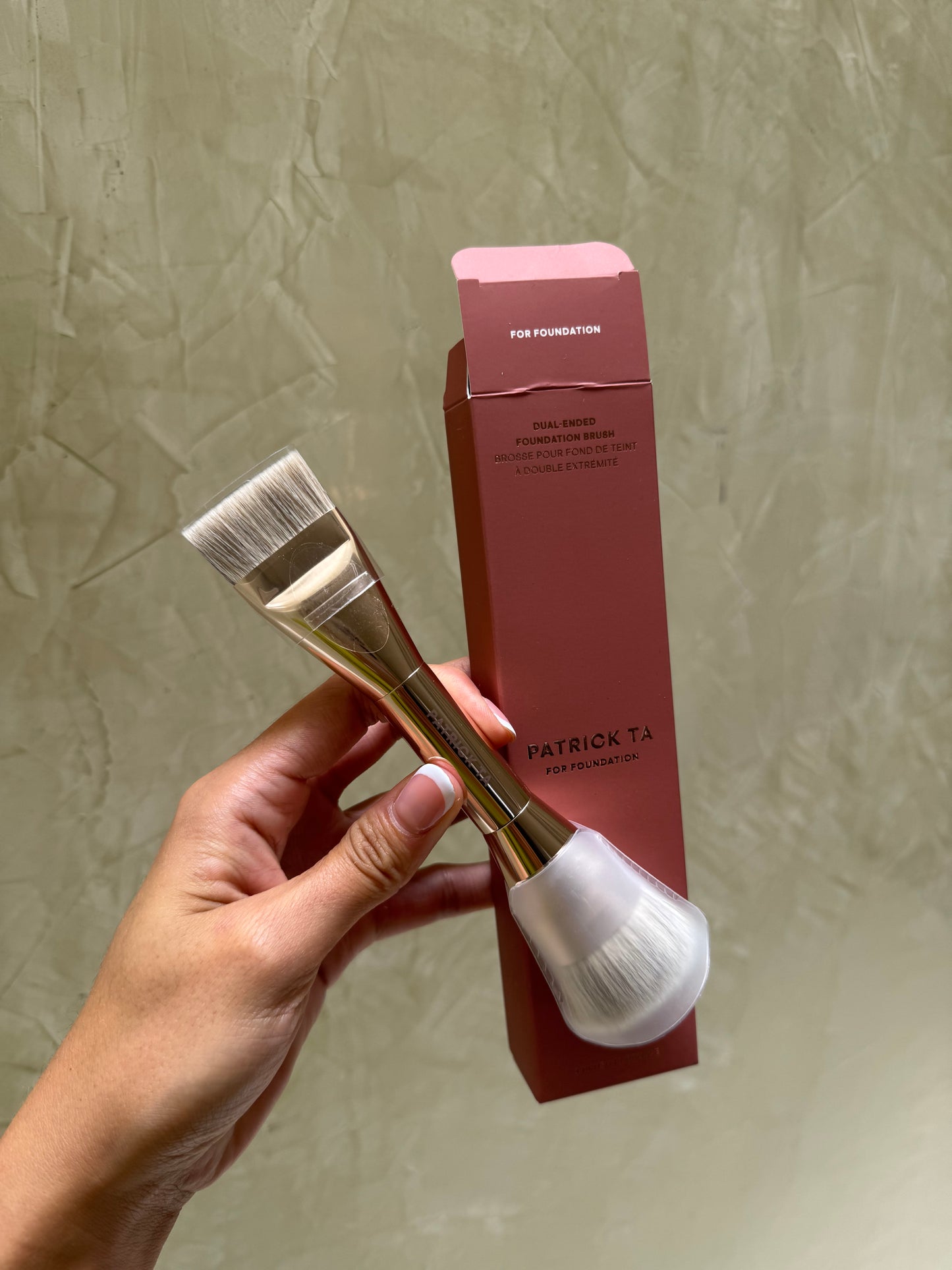 PATRICK TA Dual Ended Foundation Brush