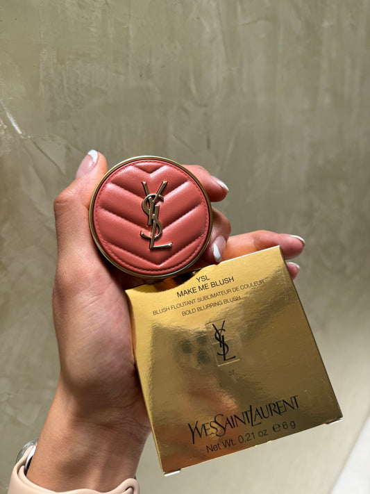 Yves Saint Laurent Make Me Blush 24H Buildable Powder Blush Tono- 37 PEACHY NUDE