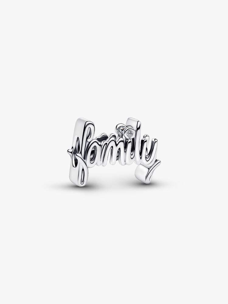 Charm Familia Escrito a mano
