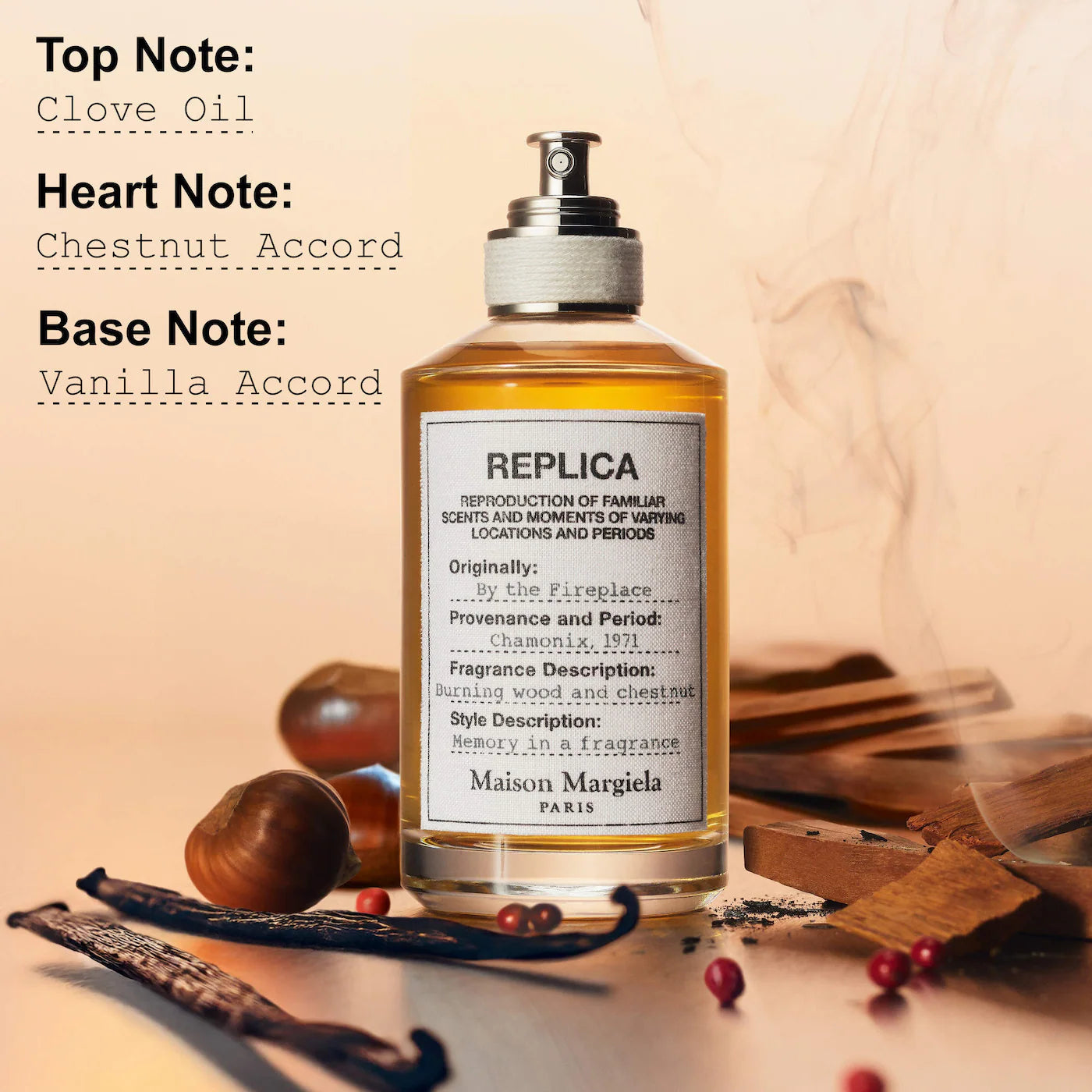Mini Perfume Maison Margiela- ‘REPLICA' By the Fireplace Eau de Toilette 7ml