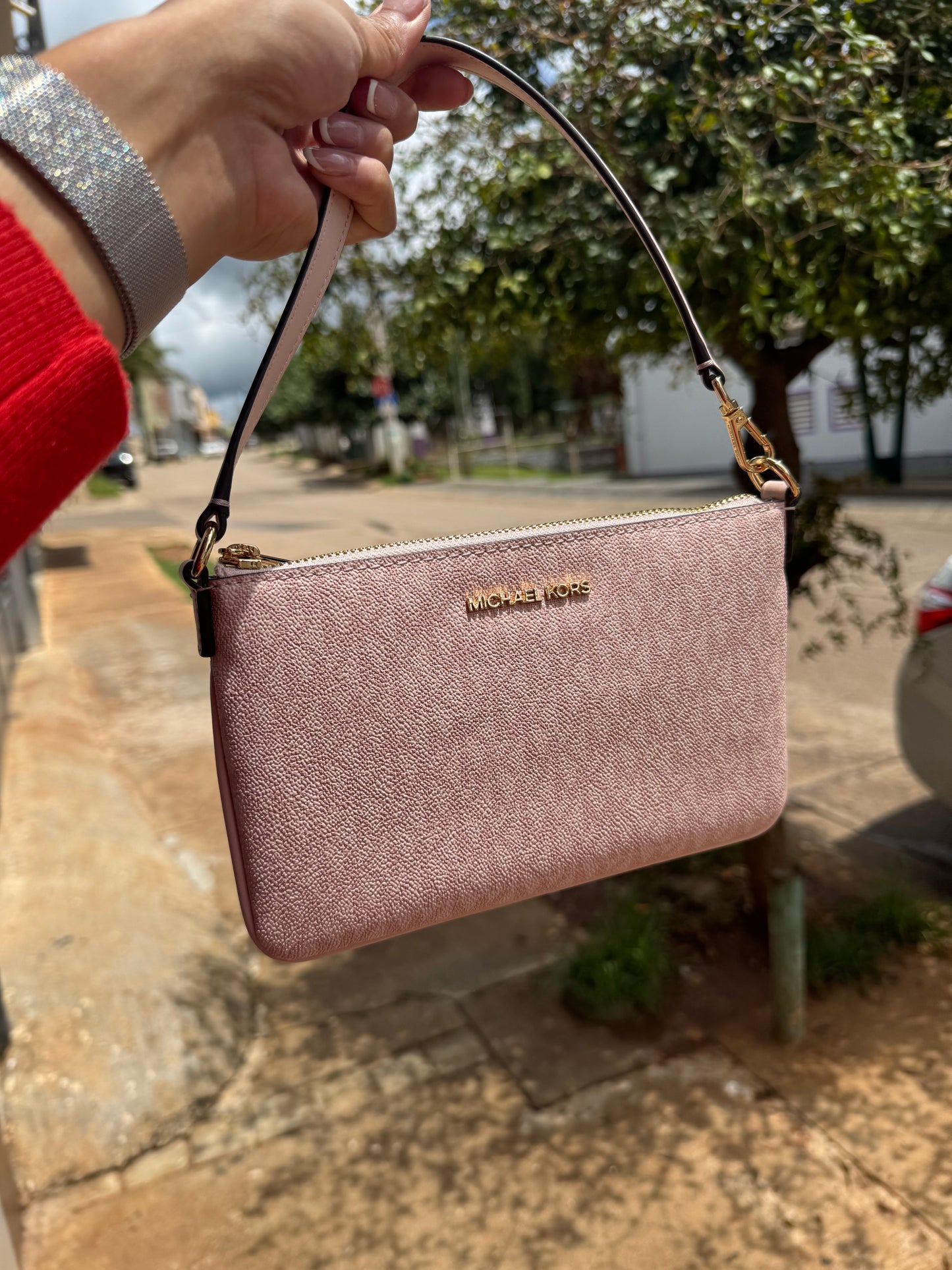 Convertible Wristlet Rosa Michael Kors
