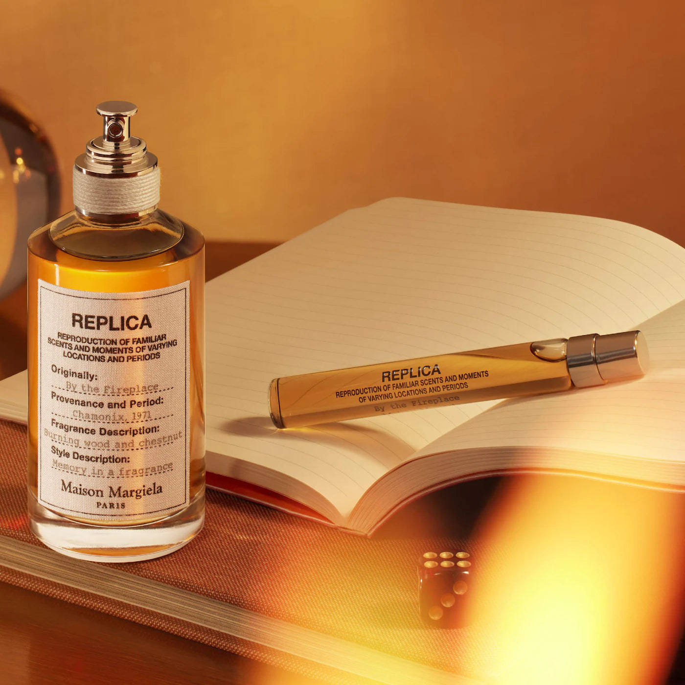 Mini Perfume Maison Margiela- ‘REPLICA' By the Fireplace Eau de Toilette 7ml