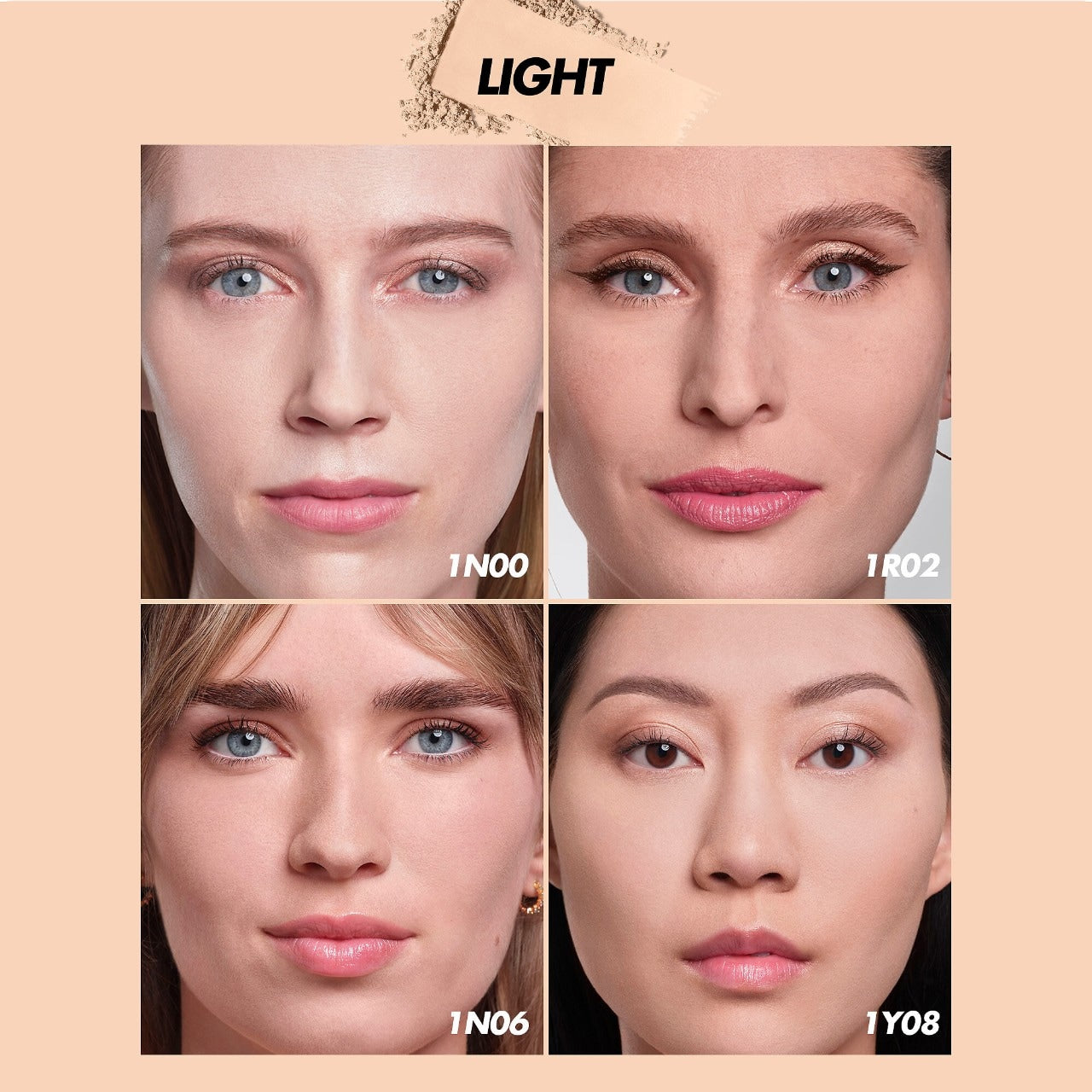 MAKE UP FOR EVER HD Skin Matte Velvet Blurring Powder Foundation