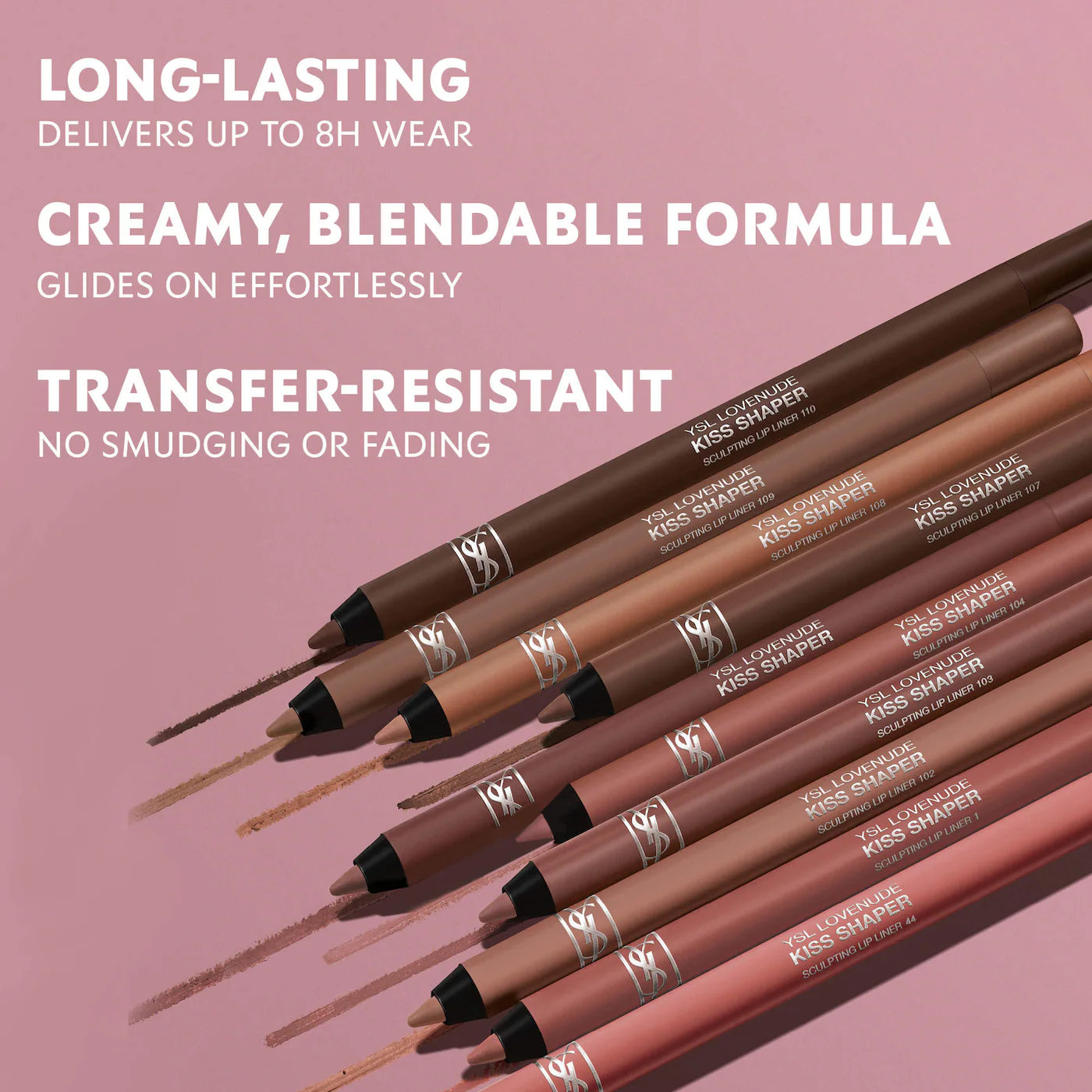 Yves Saint Laurent- MINI Kiss Shaper Long-Lasting Sculpting Lip Liner- Tono 1 Pink nude