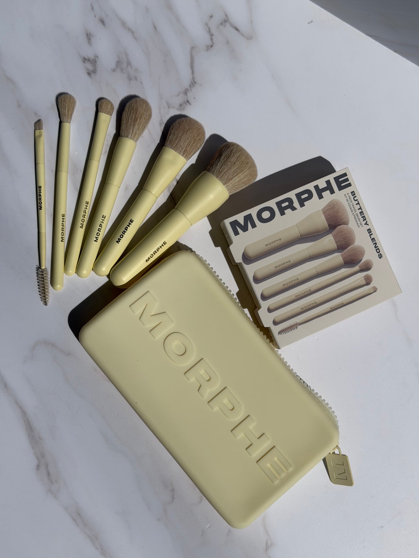 Buttery Blends 6-Piece Travel Brush Set - Morphe