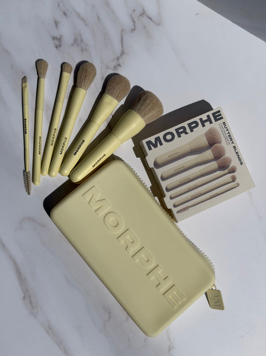 Buttery Blends 6-Piece Travel Brush Set - Morphe