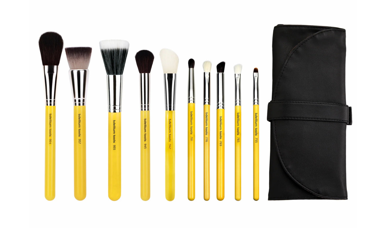 Studio Series Mineral 10pc. Brush Set- bdellium tools