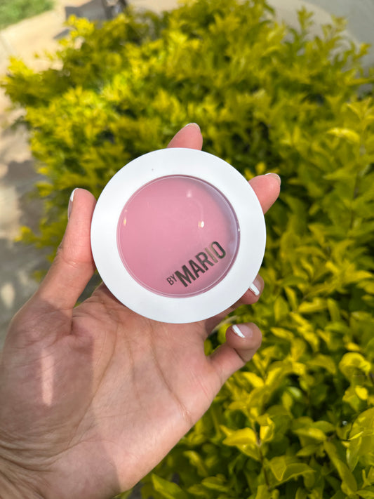 MAKEUP BY MARIO Soft Pop Plumping Cream Blush Veil- Tono Perfect Pink- SIN CAJA