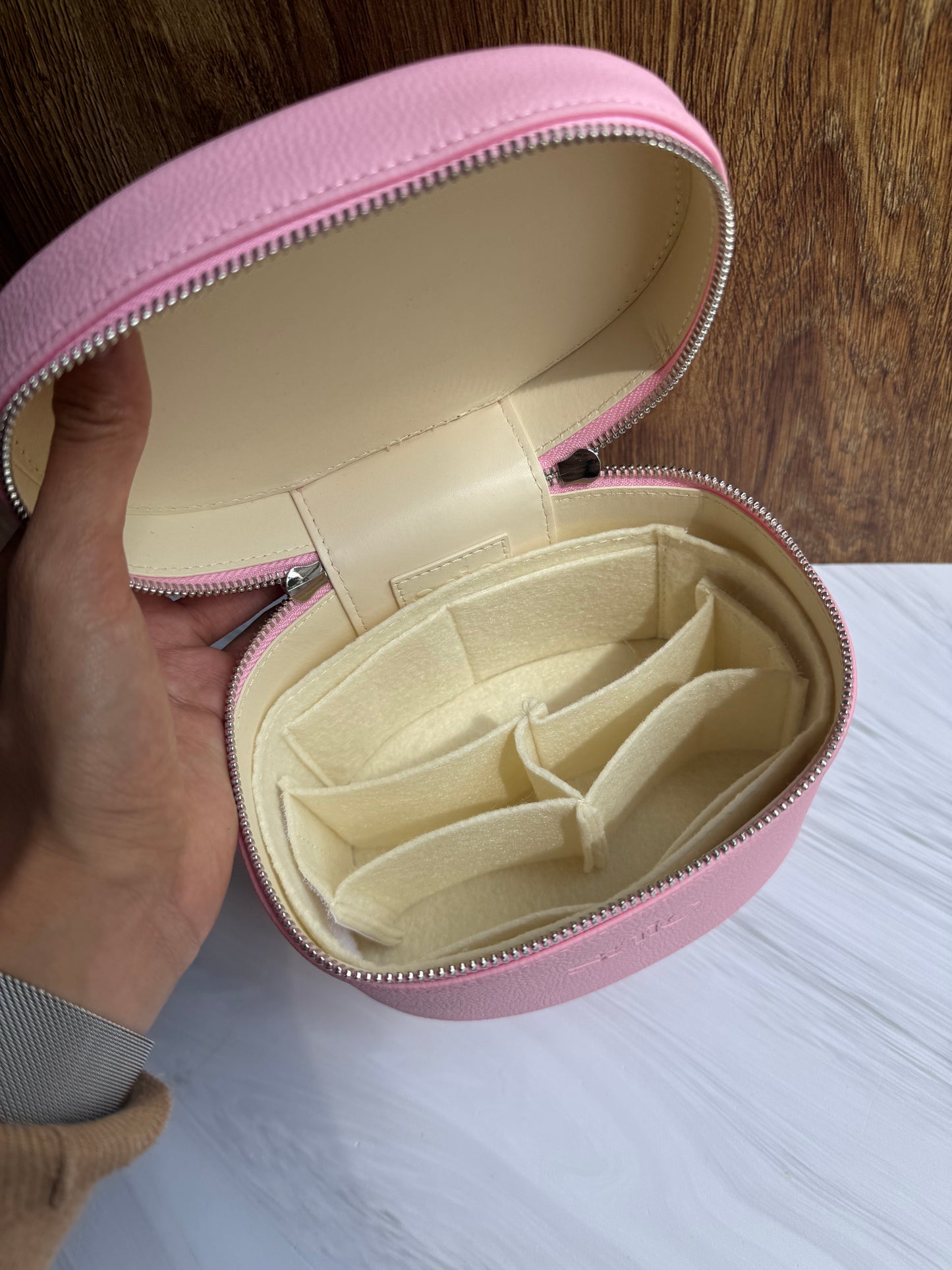 The Mini Vanity Case - Saie / Neceser Mini Baby Pink