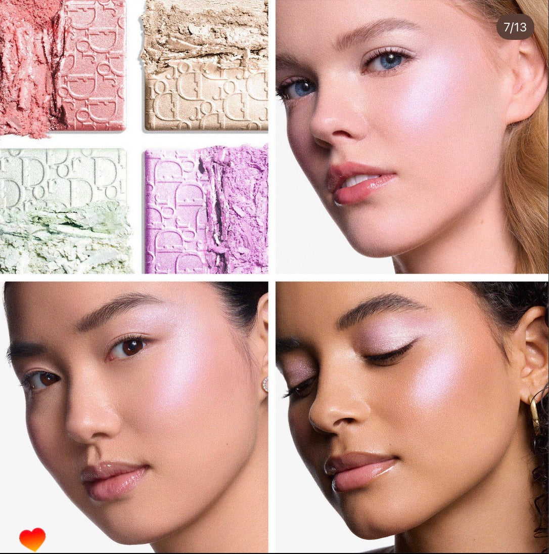 PREVENTA-Face Glow palette DIOR 006 Icy Rosy Glow