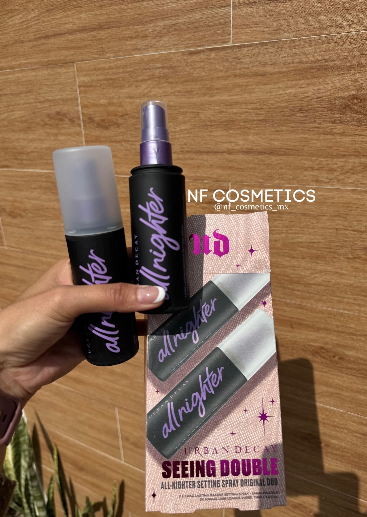 Urban Decay Seeing Double All Nighter Waterproof Setting Spray - Holiday Makeup Set
