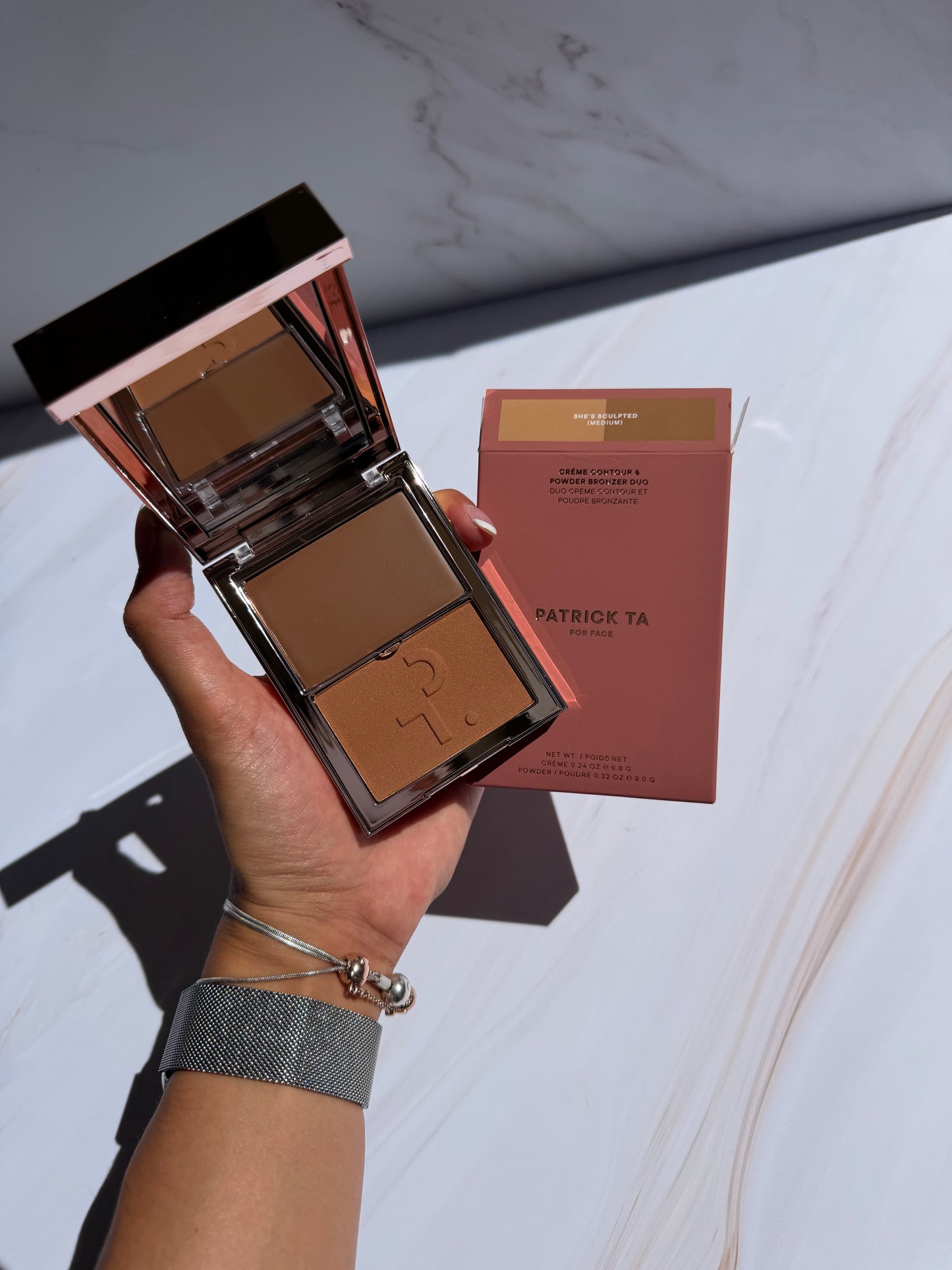 PATRICK TA-Major Sculpt Crème Contour & Powder Bronzer Duo-She’s Sculpted