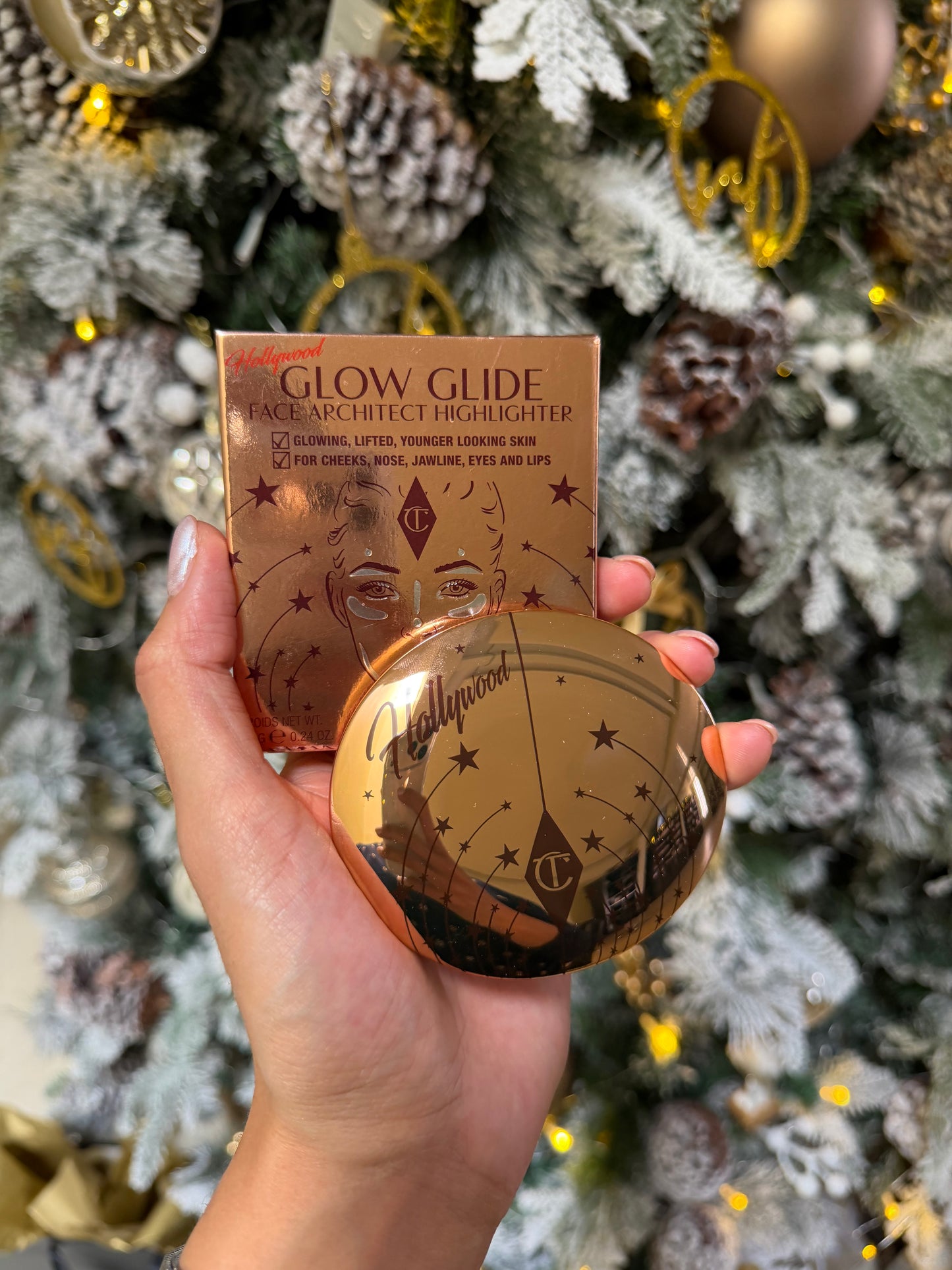 HOLLYWOOD GLOW GLIDE FACE ARCHITECT HIGHLIGHTER- GILDED GLOW