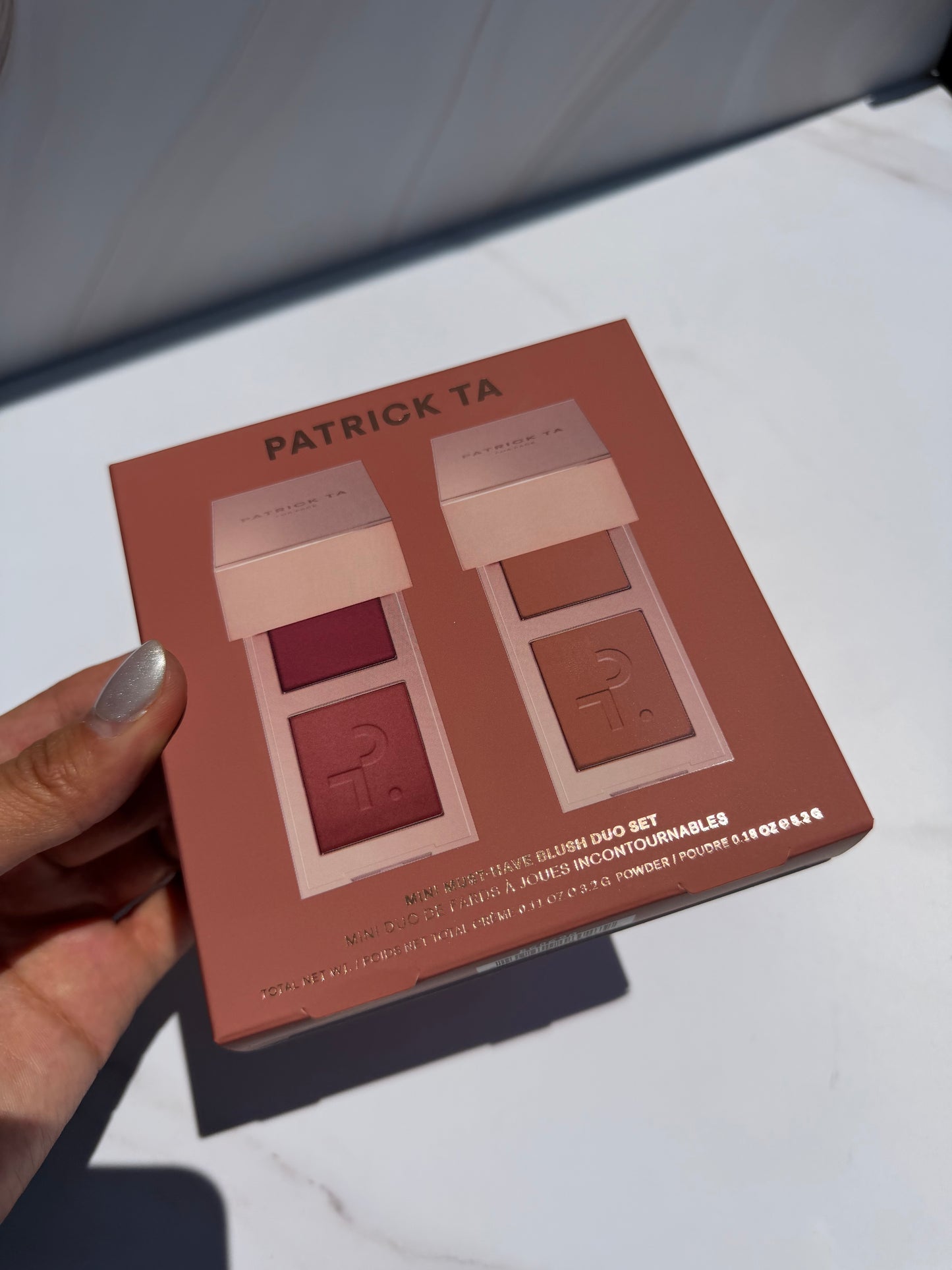 PATRICK TA-Mini Must-Have Major Headlines Double-Take Crème & Powder Blush Duo Set