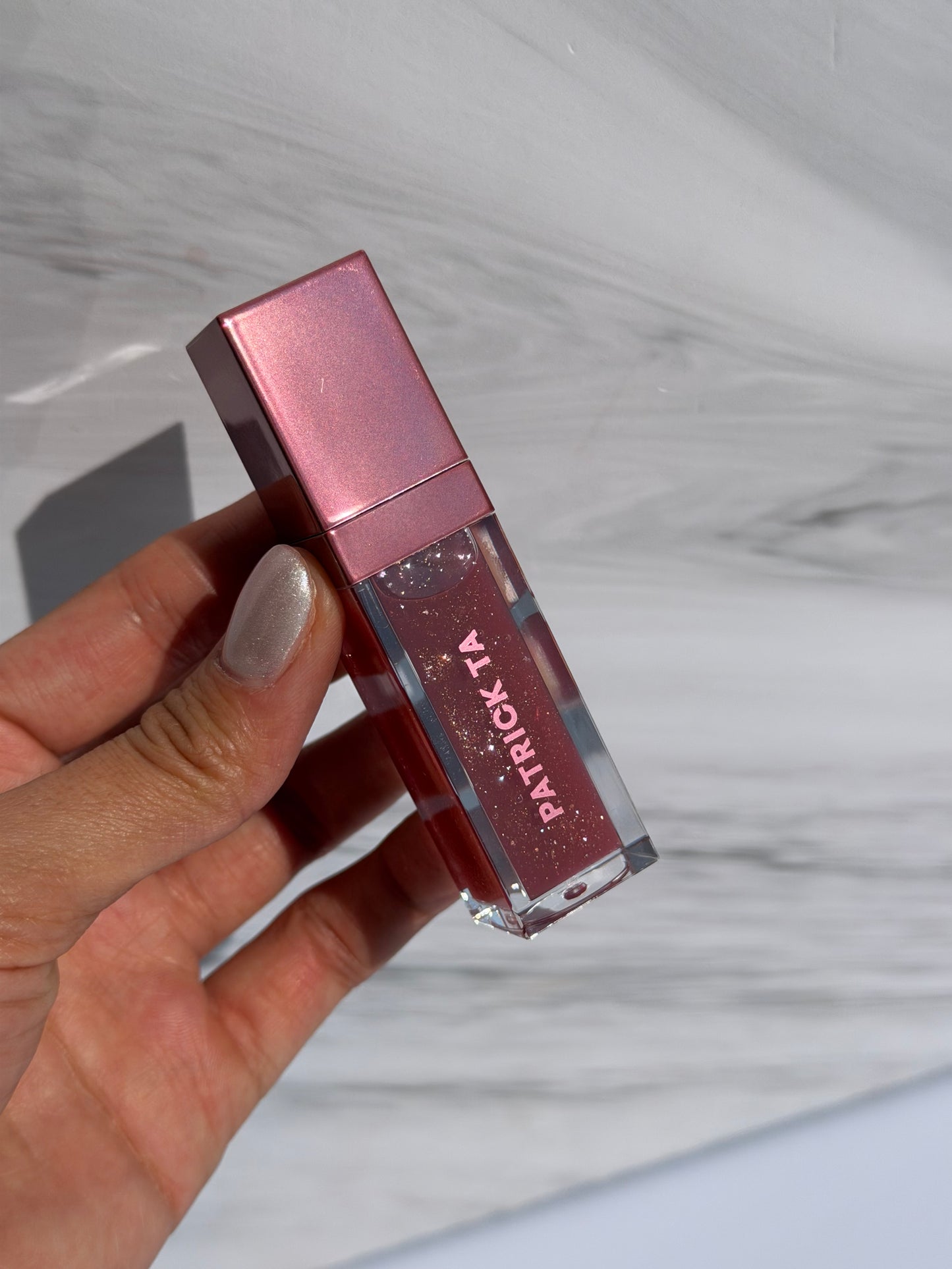 PATRICK TA Patrick's Glow and Gloss Set: Major Headlines Blush Duo and Lip Gloss Makeup Gift Set- WARM ME UP