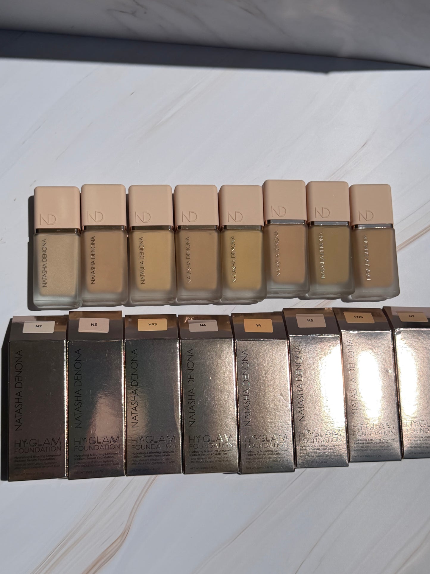 NATASHA DENONA - Hy-Glam Foundation Hydrating & Blurring Luminous Longwear Serum Foundation