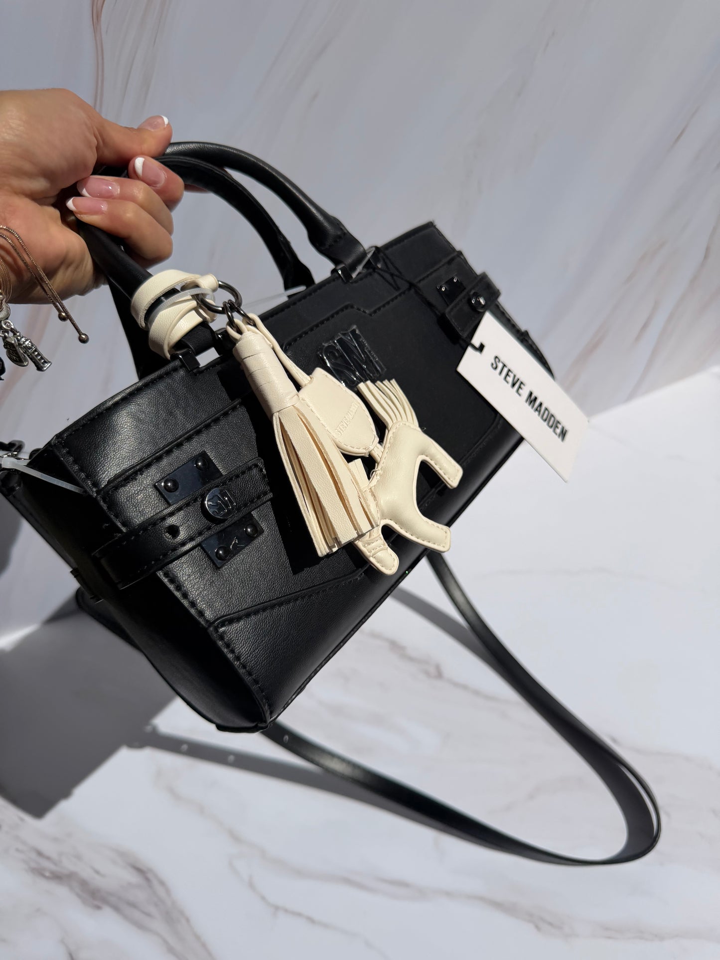 Crossbody Negra Steve Madden