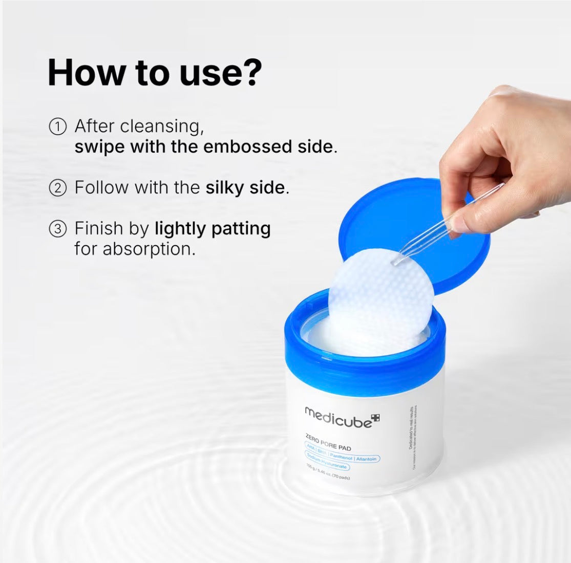 medicube-Zero Pore Pad