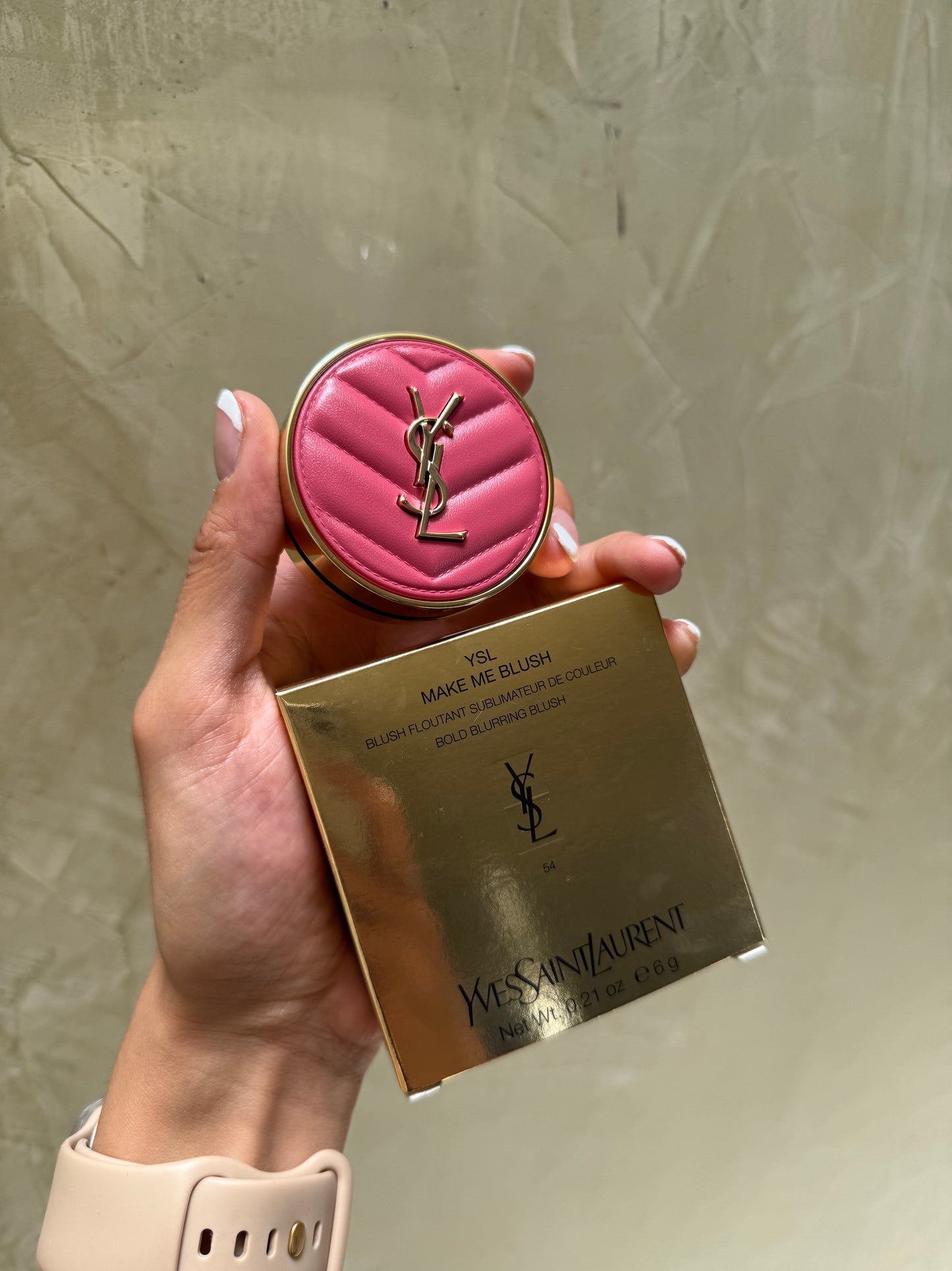 Yves Saint Laurent Make Me Blush 24H Buildable Powder Blush Tono- 54 BERRY BANG