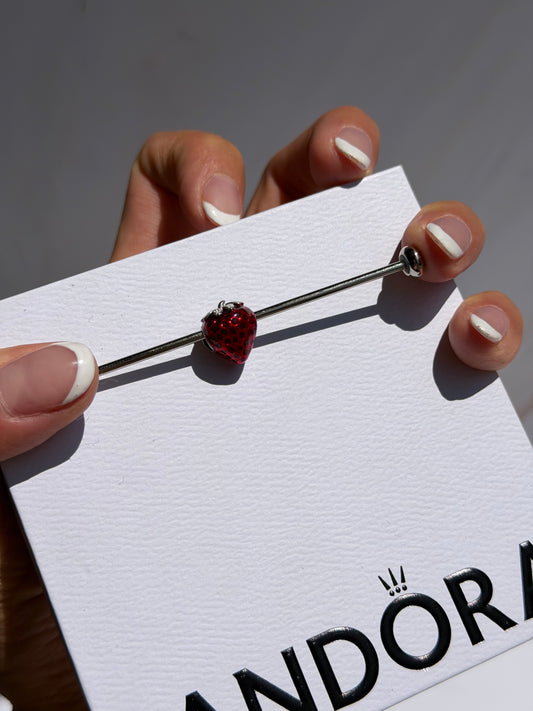 Charm Strawberry PANDORA fresa