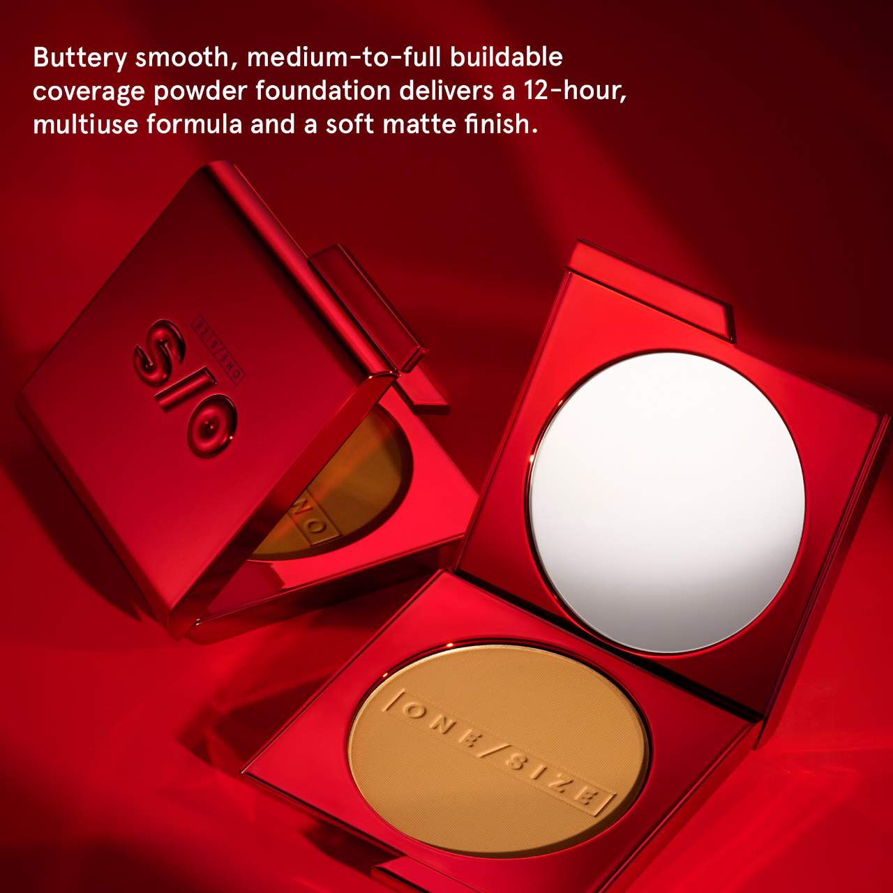ONE/SIZE by Patrick Starrr Turn Up The Base Versatile Powder Foundation Tono- MÉDIUM 2 NR