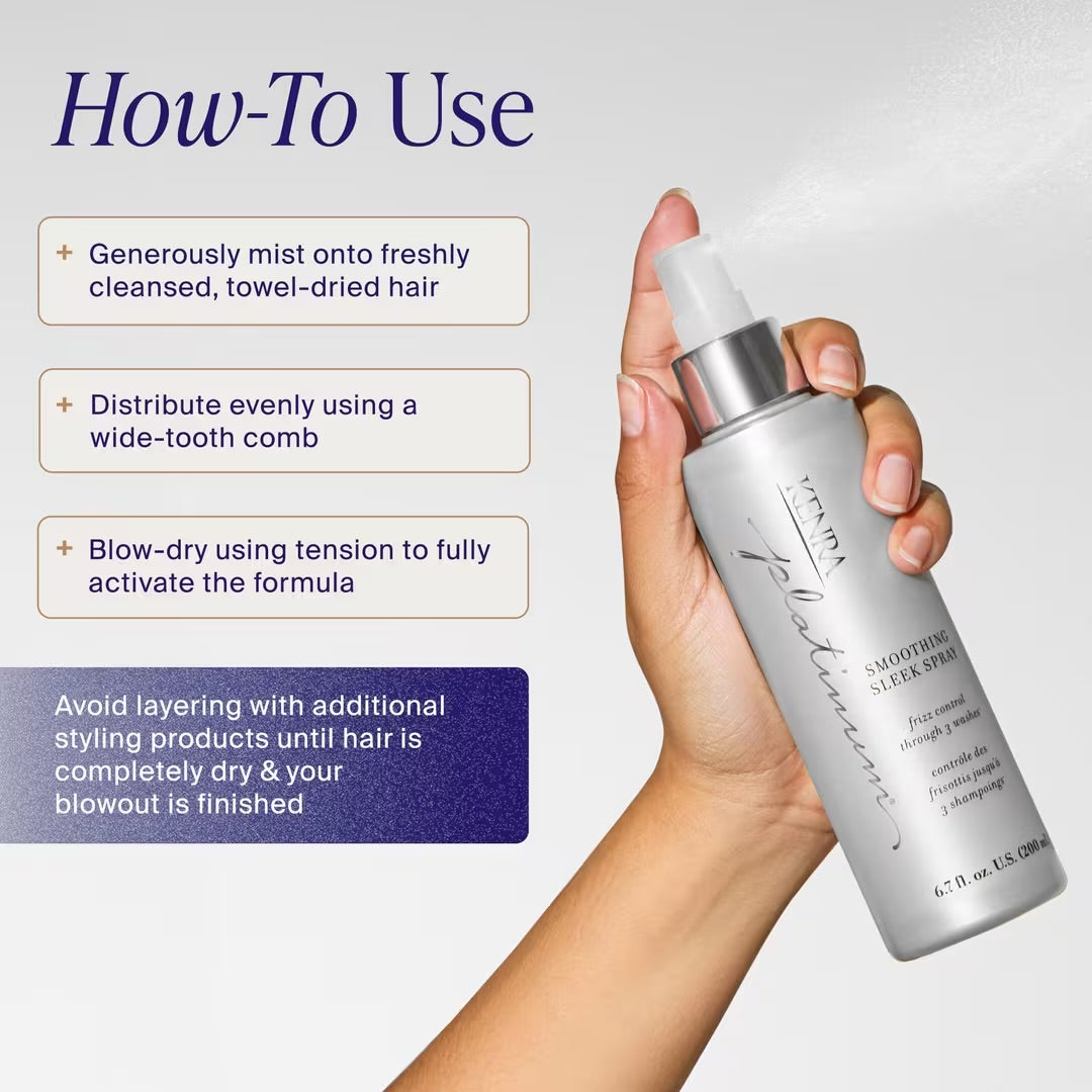 Kenra Professional- Platinum Smoothing Sleek Spray 50ml