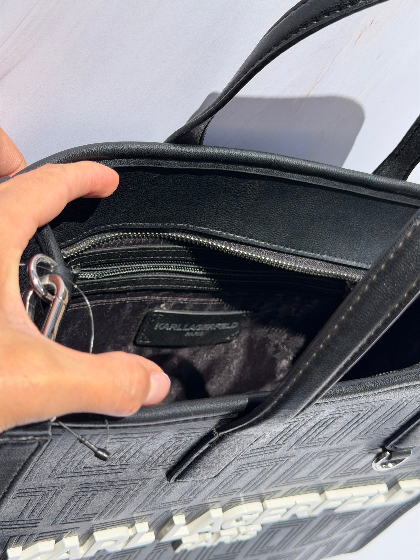 Tote Bag Karl Lagerfeld Negra