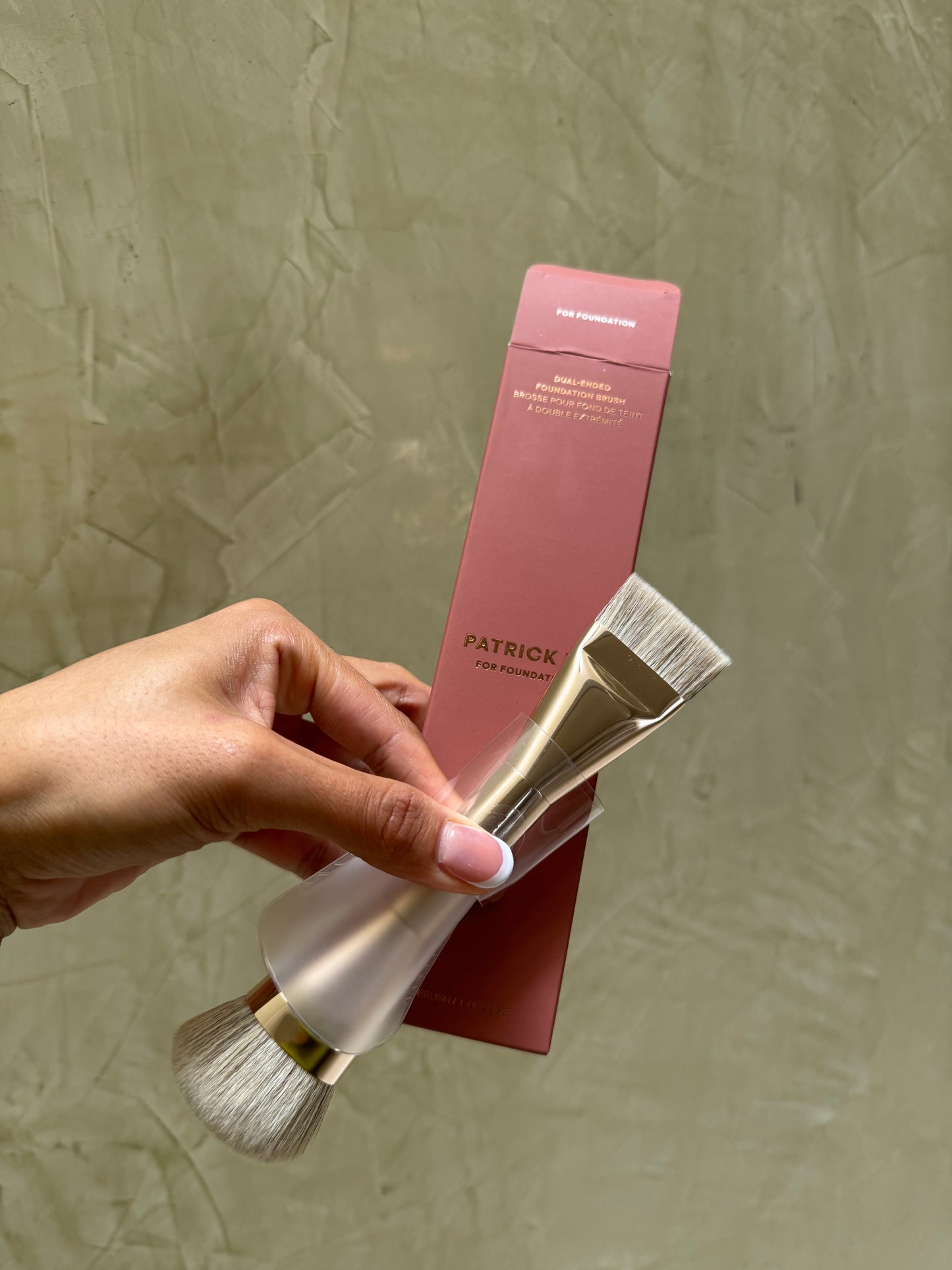 PATRICK TA Dual Ended Foundation Brush