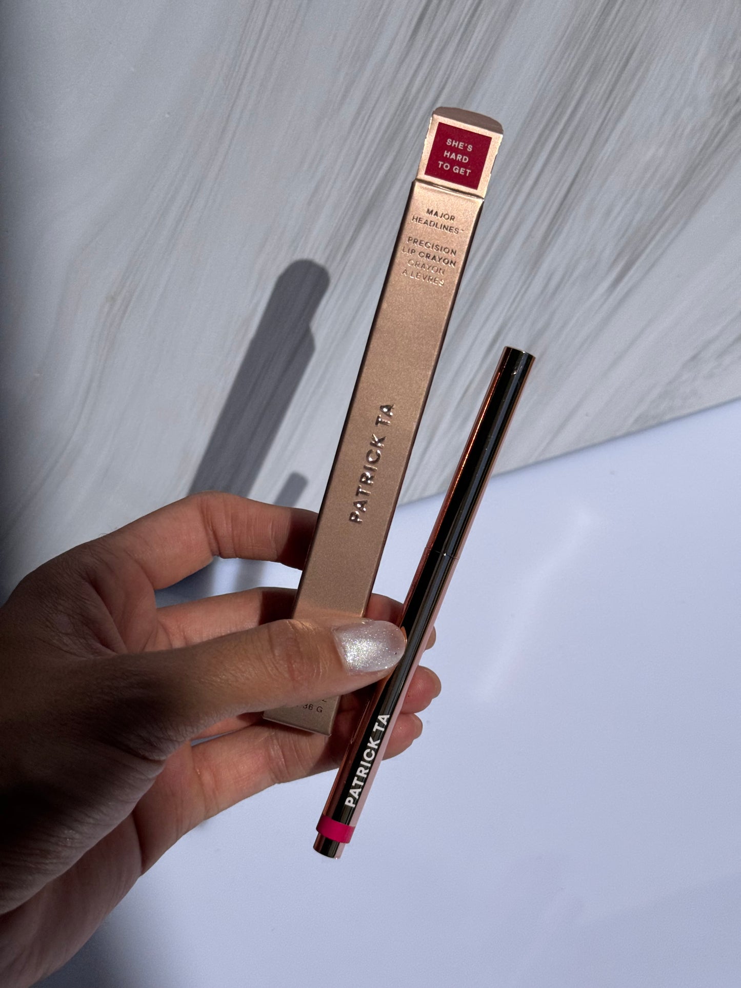 PATRICK TA Major Headlines Precision Lip Crayon- She’s Hard To Get